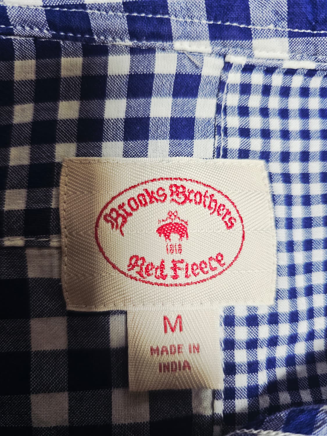 브룩스브라더스 패치워크 셔츠 상품이미지3