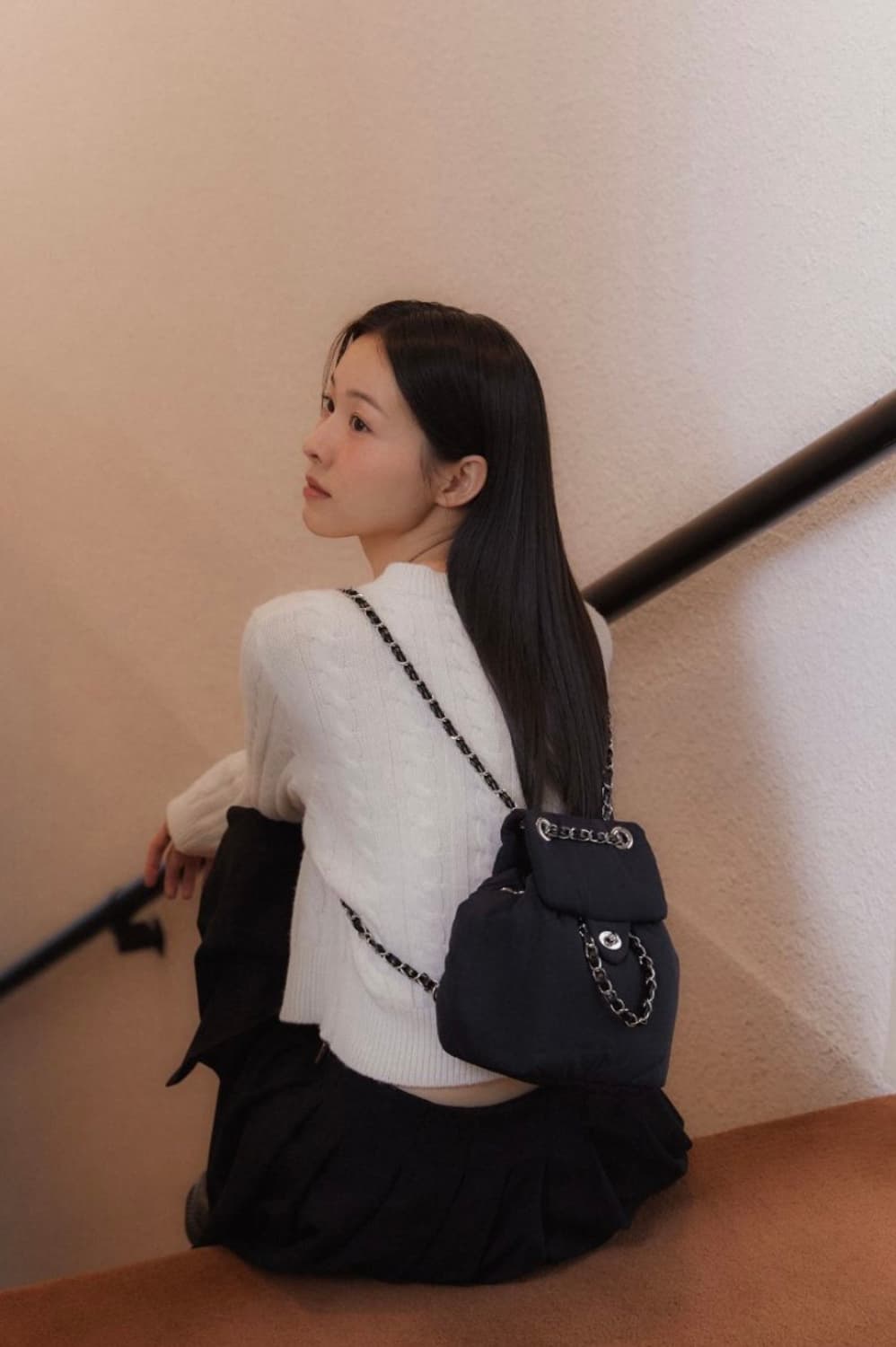 아노에틱 나일론 패딩 백팩 숄더백 상품이미지1