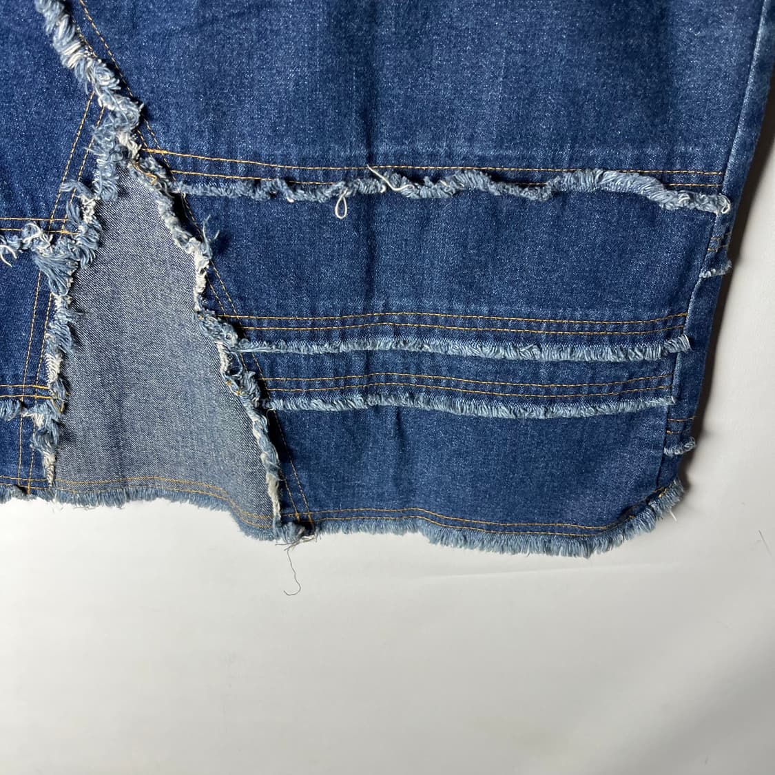 [JPN] 빈티지 쁘띠포켓 데님 미디스커트 상품이미지4