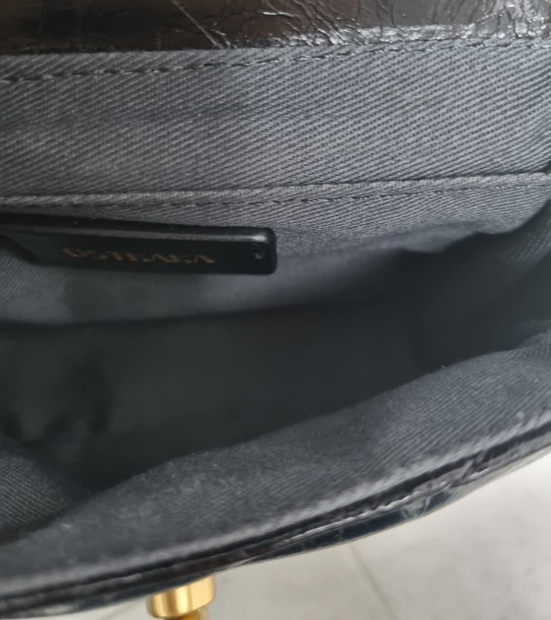 오스트카카 크누트 퀄팅 미니 블랙 가방 상품이미지8