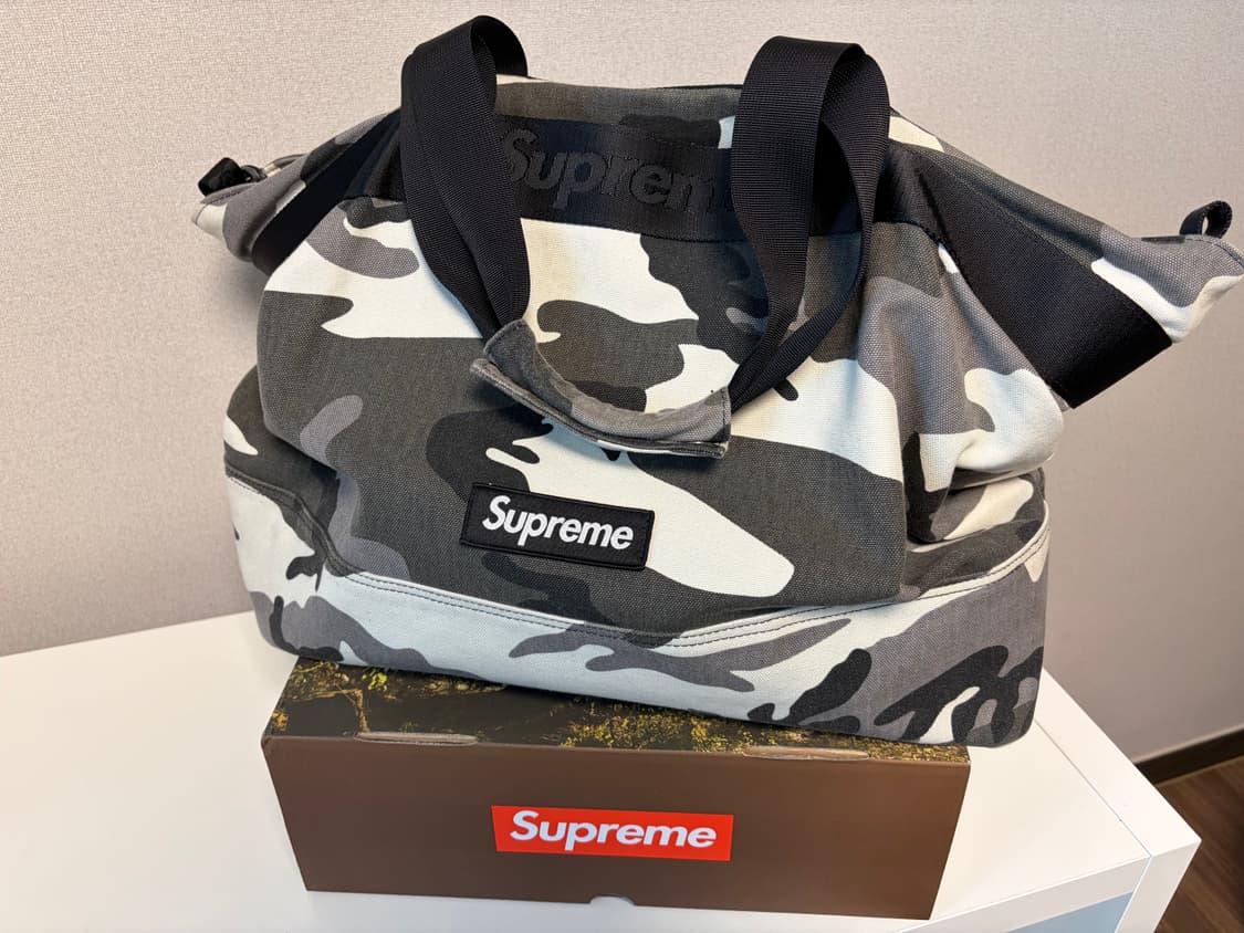 Supreme Tote Bag Snow Camo - 25SS 상품이미지1