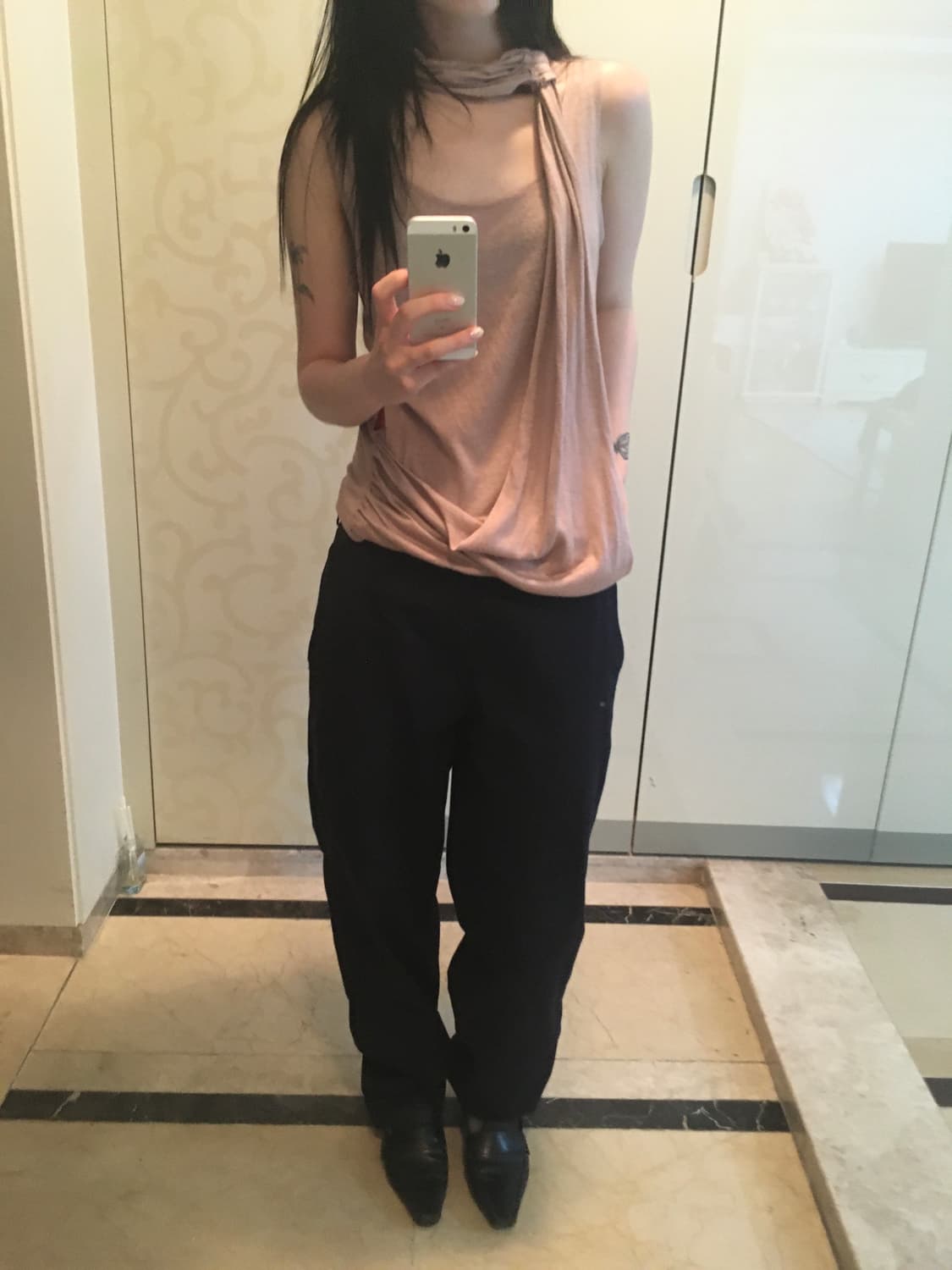 Arrogant Cat London Scarf Drape Top 상품이미지5