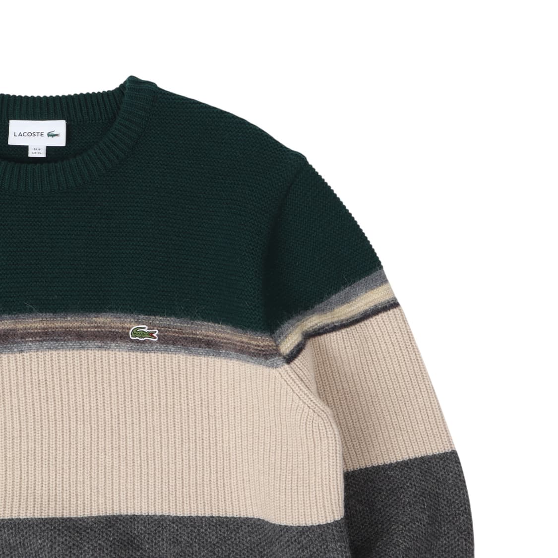 라코스테 그레이 스트라이프 니트 상품이미지3