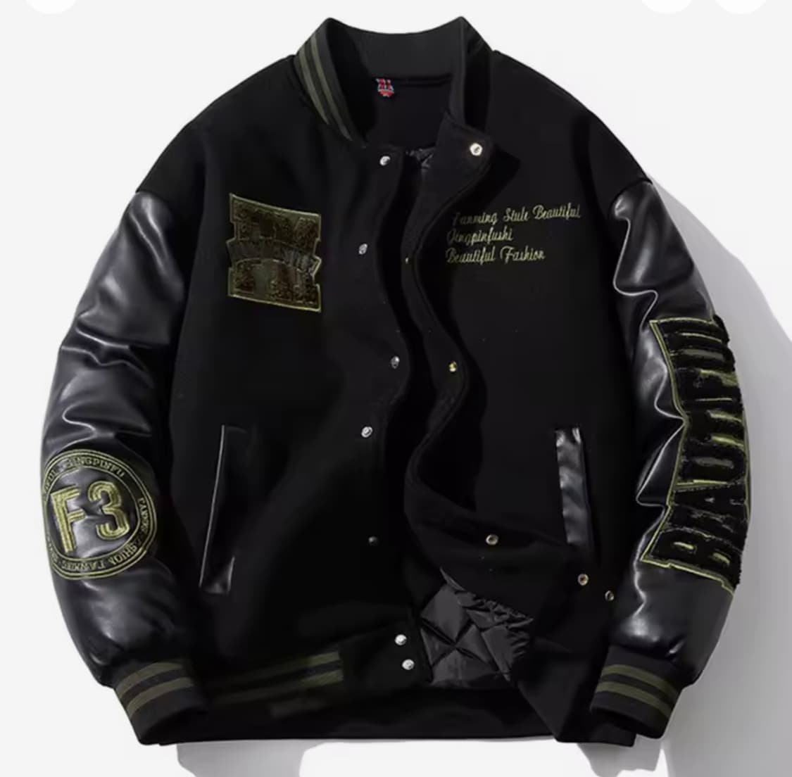 남자 바시티 자켓. 야구점퍼 상품이미지1