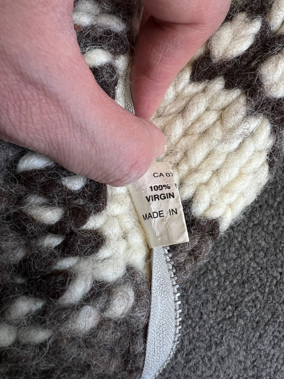 캐나다 코위찬 가디건 M 상품이미지3