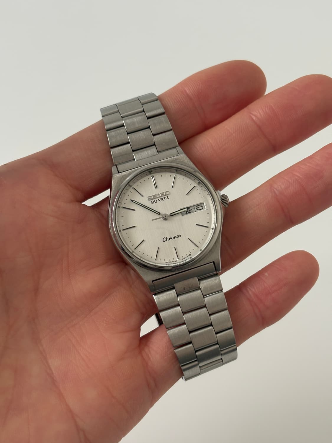 1980s Chronos Silver Quartz 상품이미지1