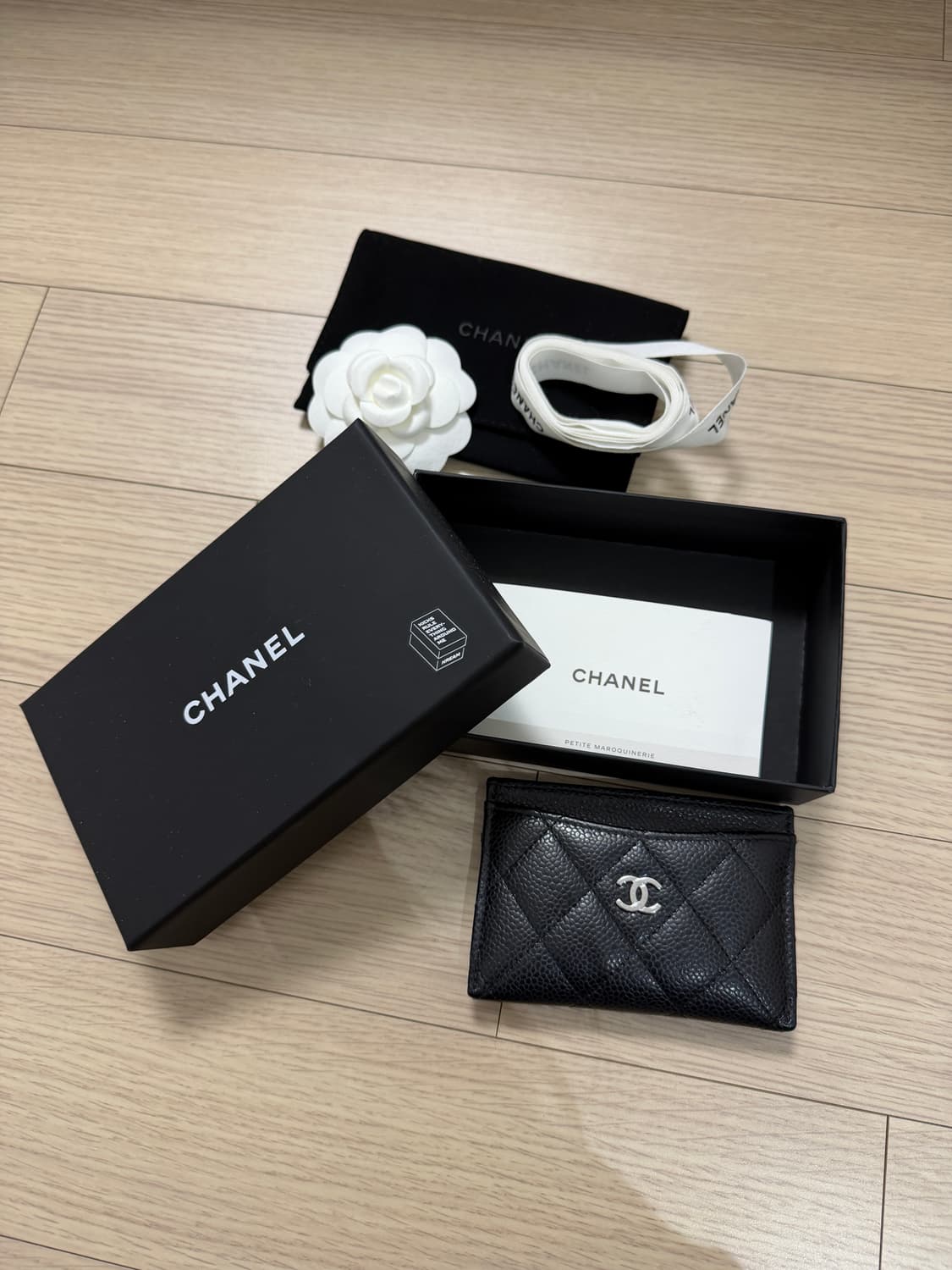 샤넬 카드지갑 풀박스 상품이미지1
