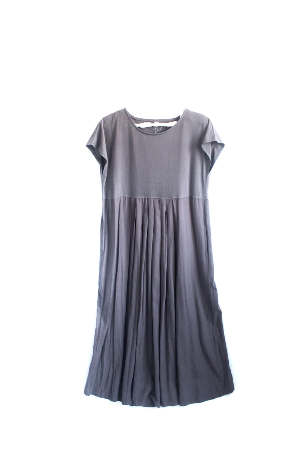 Soft loose- short sleeve pleated Dress 상품이미지2