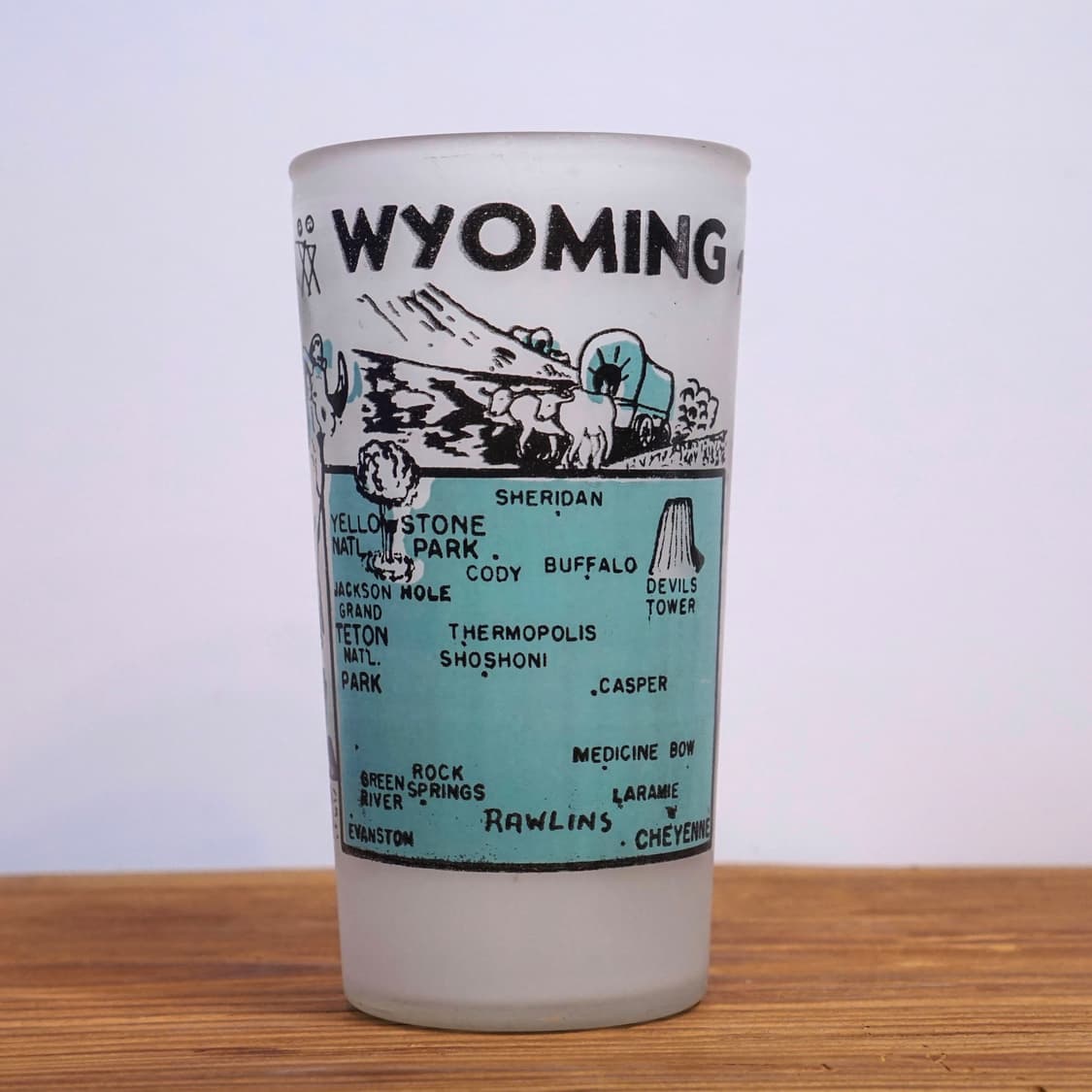 빈티지 소품 State Souvenir 유리컵 상품이미지2