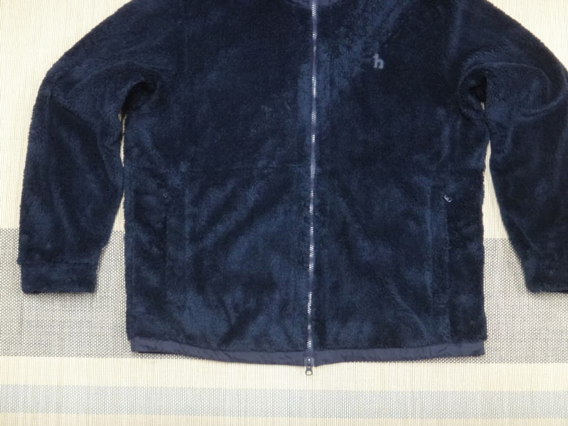 (2XL) 헤지스 HAZZYS 남성 후리스 후드 집업 상품이미지6