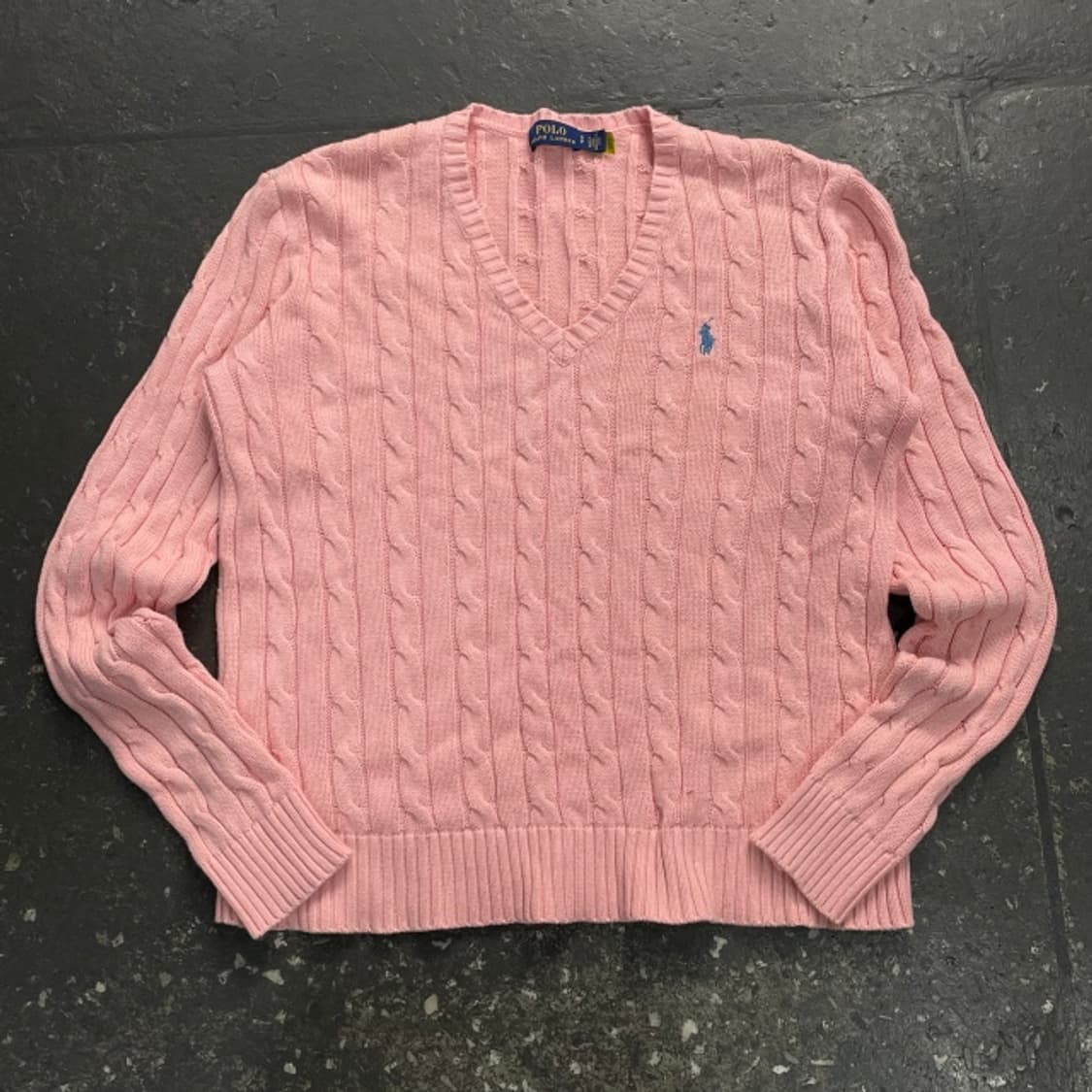 90 폴로 랄프로렌 신형 케이블 니트 상품이미지1