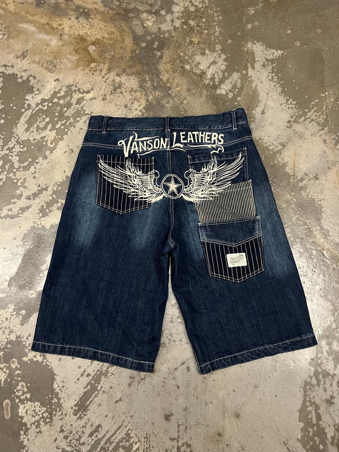 밴슨 버뮤다 데님팬츠 2XL 상품이미지1