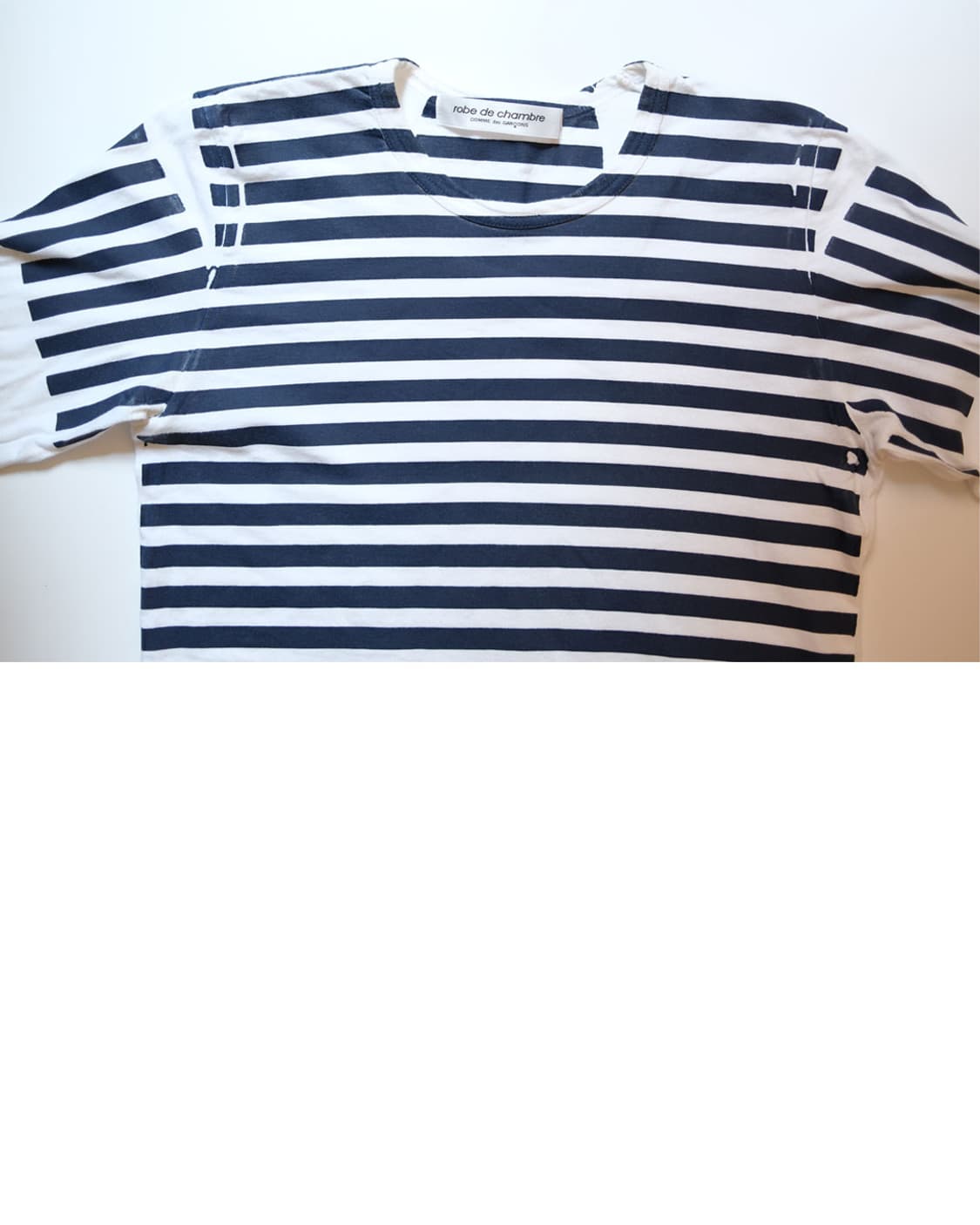 comme des garcons 스트라이프 티셔츠 상품이미지3