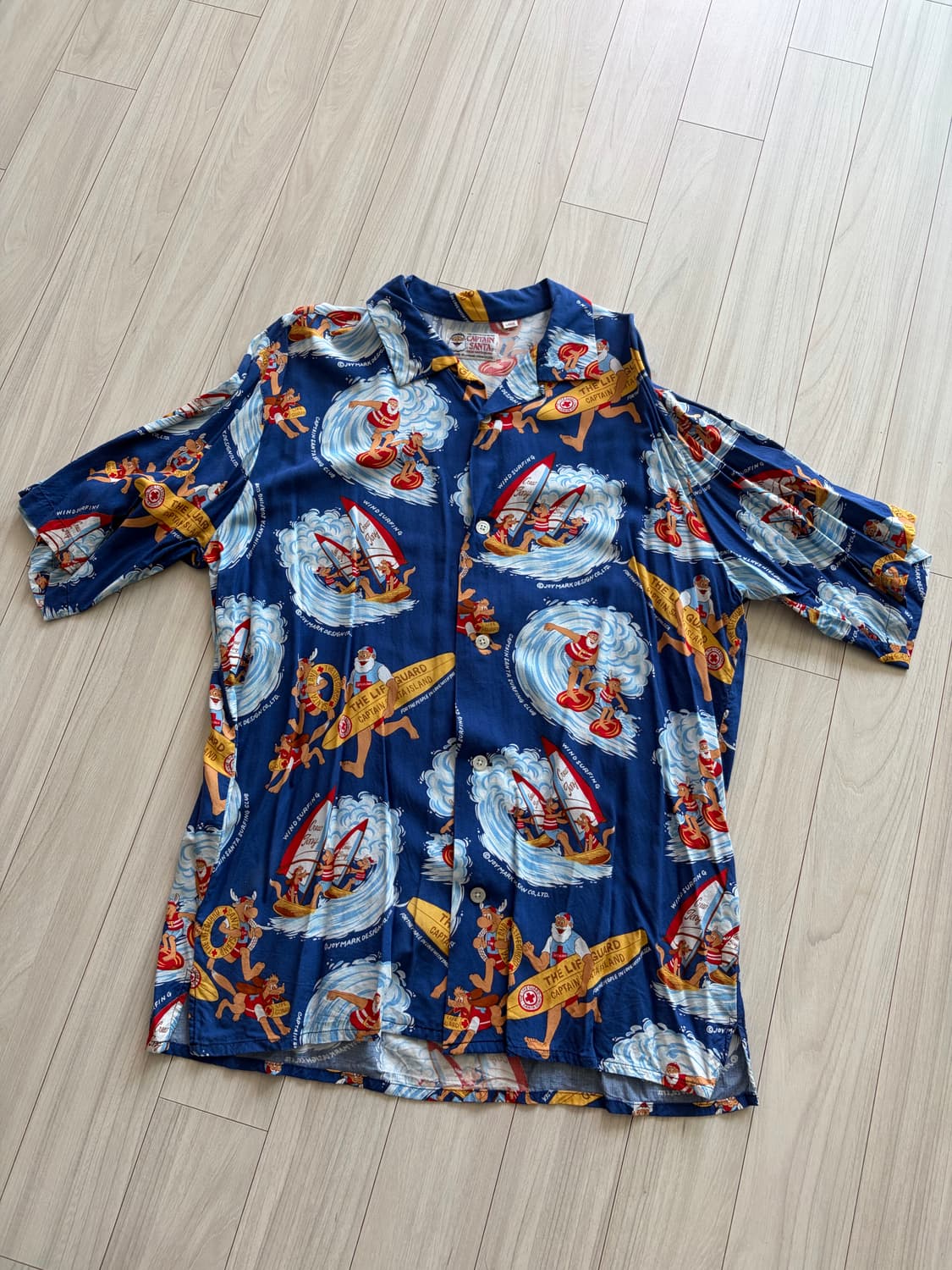 캡틴 산타 나일론 셔츠 L 상품이미지1