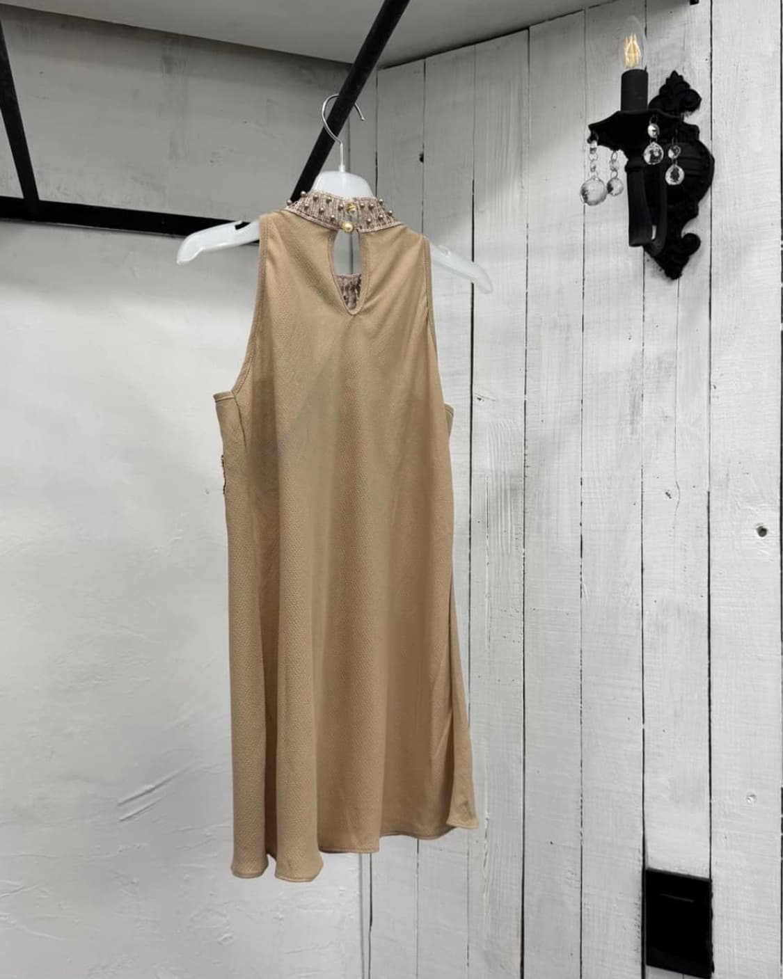 비즈 홀터넥 나시 상품이미지2