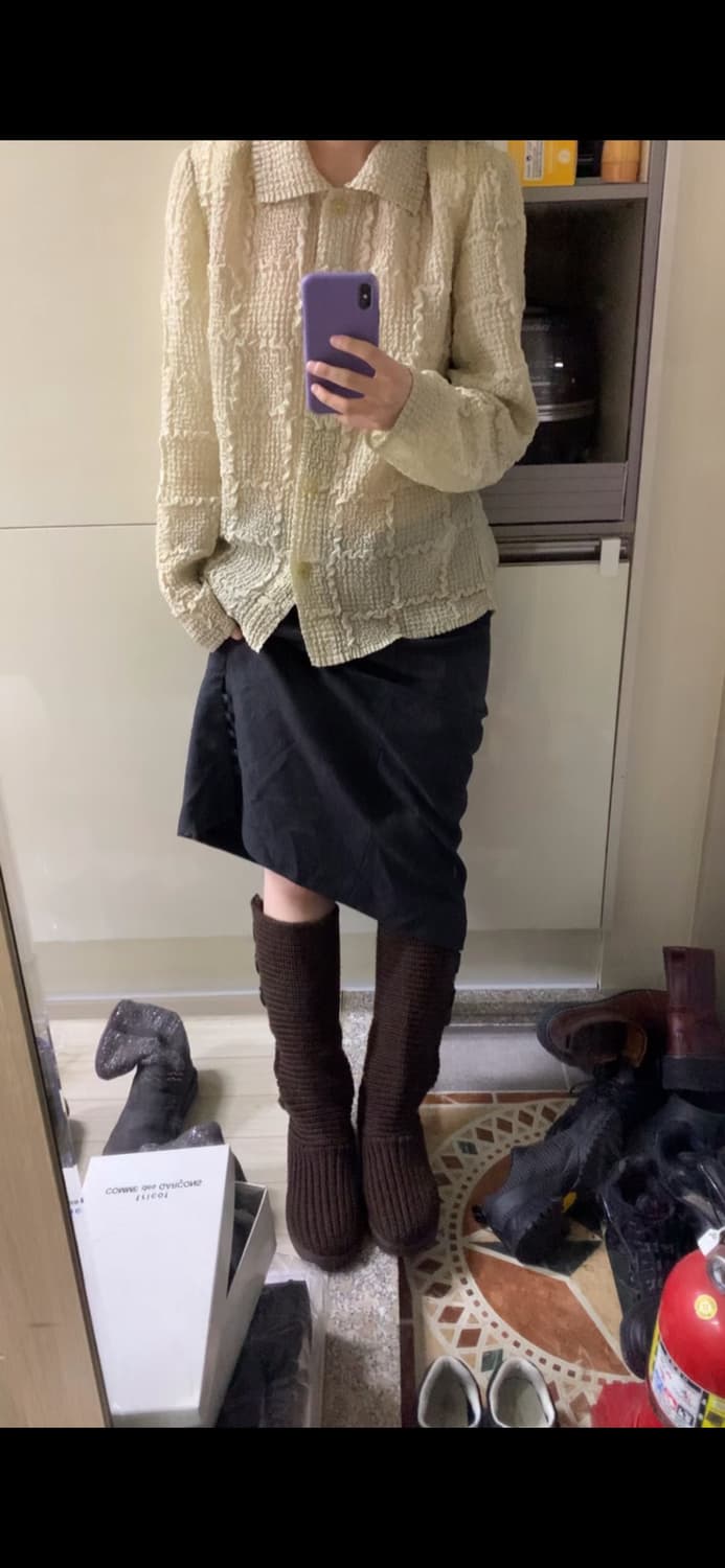 Crinkle Texture Shirt 상품이미지6