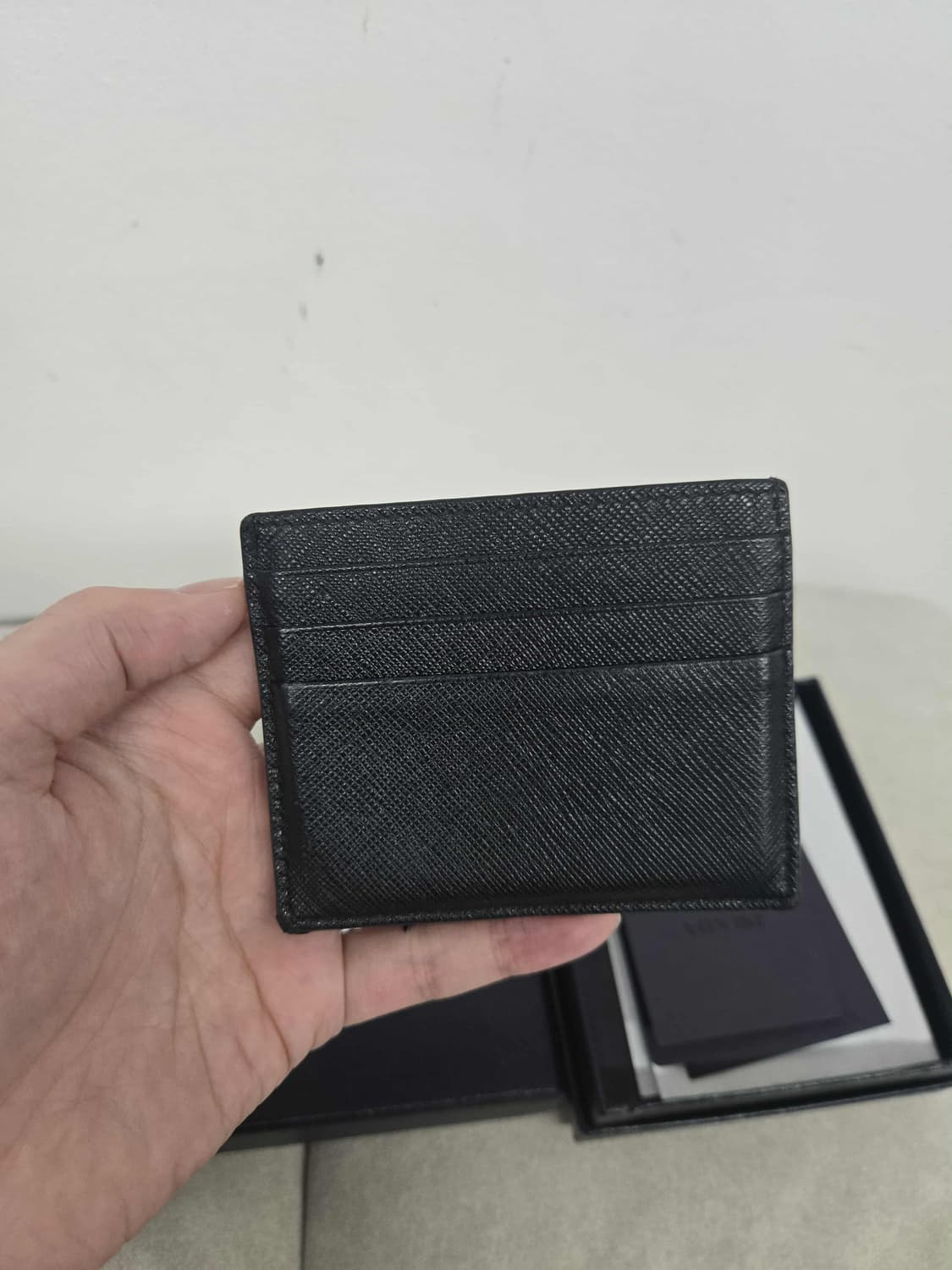 [보증서 정품]프라다 사피아노 카드지갑 상품이미지4