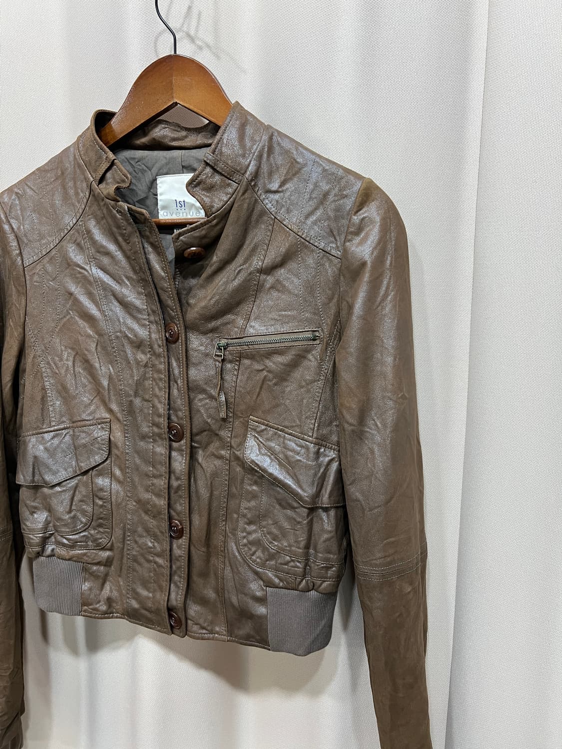1st avenue 여성 양가죽 레더자켓  상품이미지3