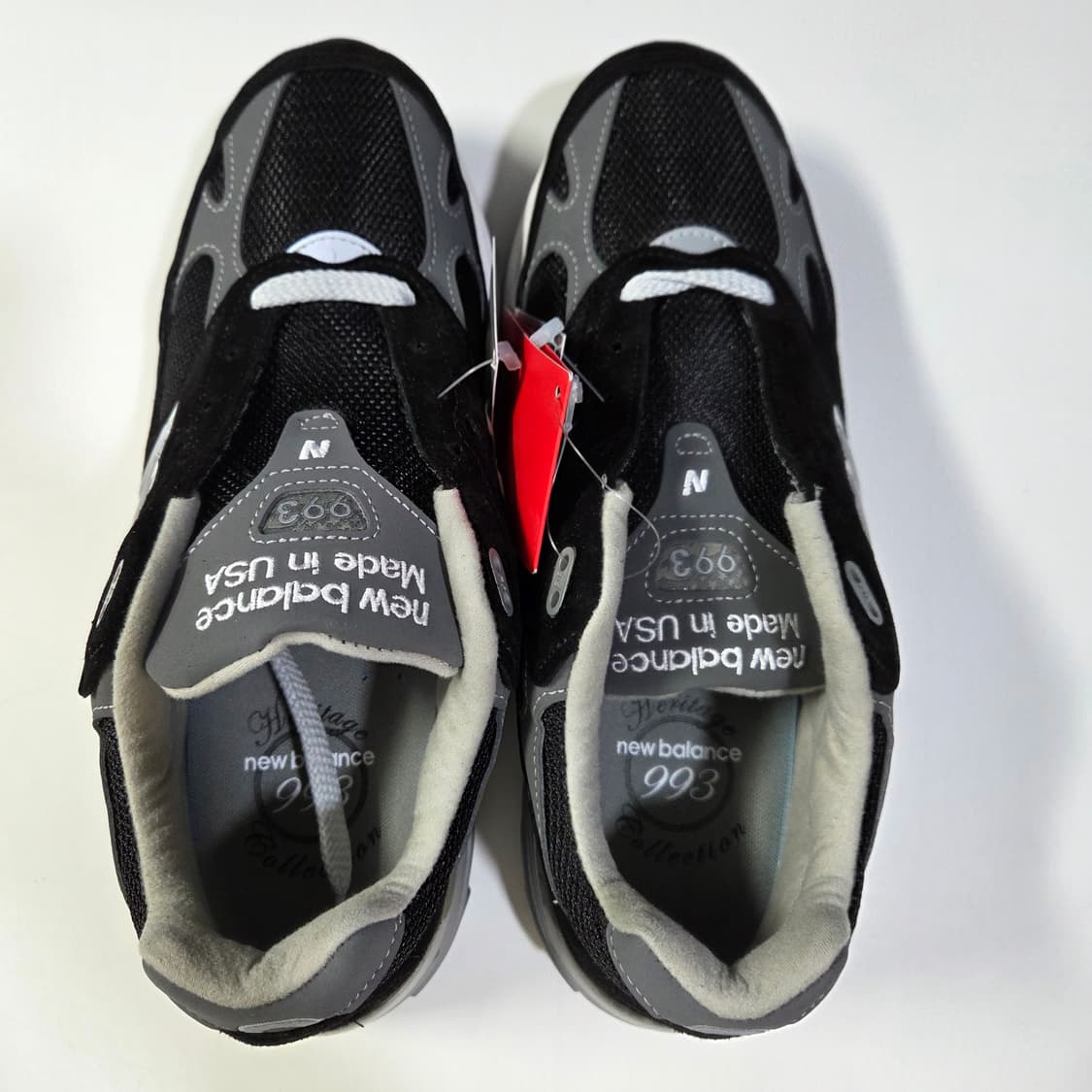 뉴발란스 / 993 블랙 그레이 / 275 상품이미지4