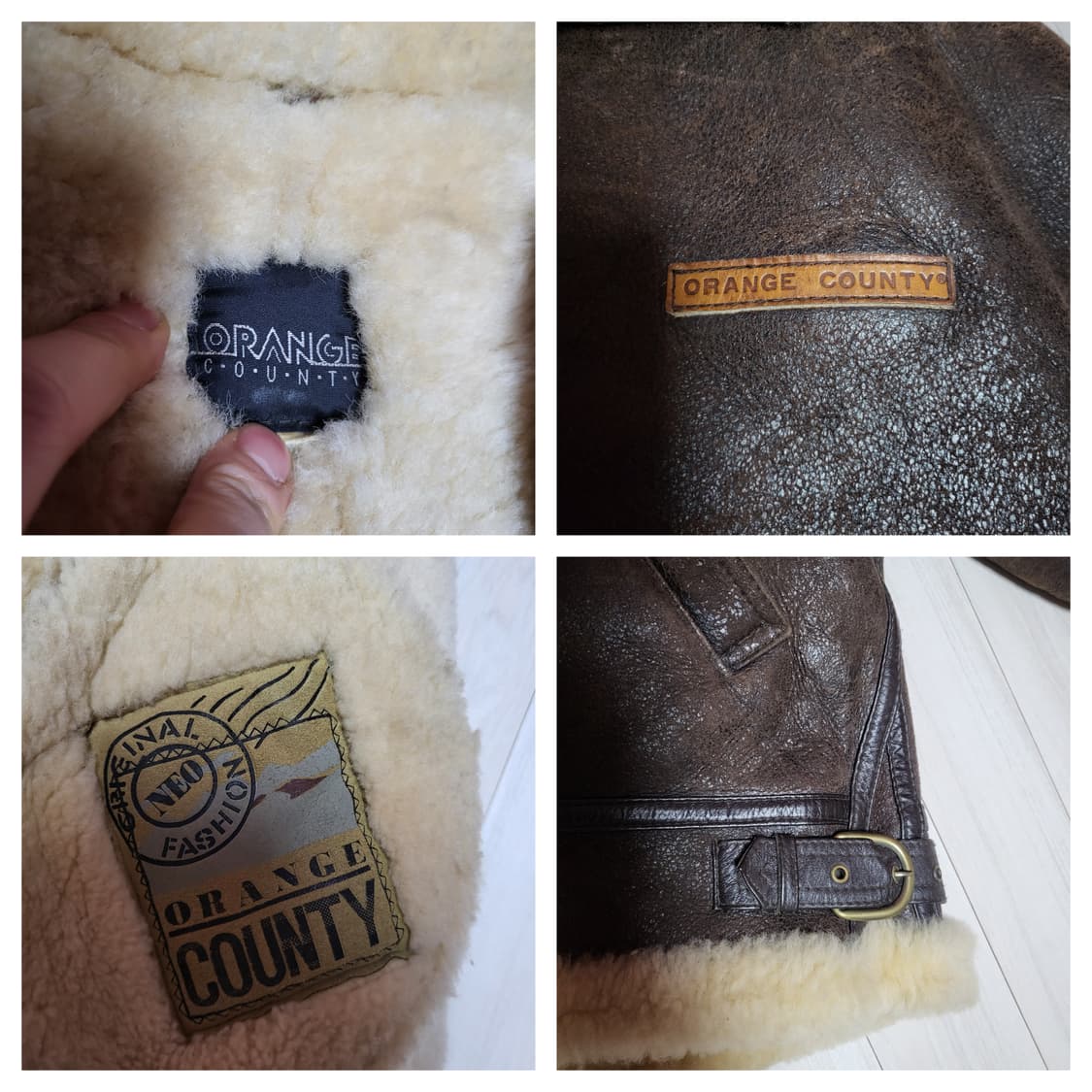 ORANGE COUNTY B-3 TYPE 무스탕 항공자켓 b3무스탕 상품이미지6