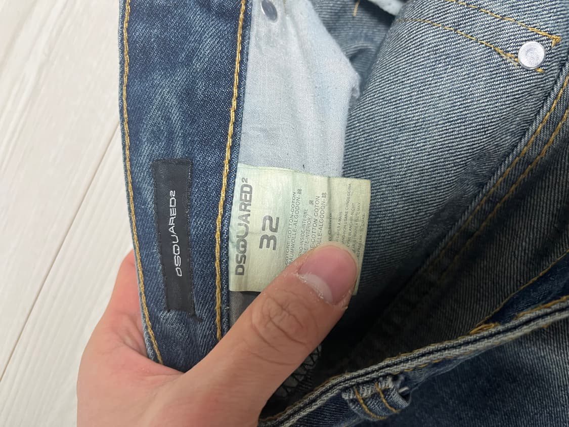 디스퀘어드2 스트레이트진 32 상품이미지7