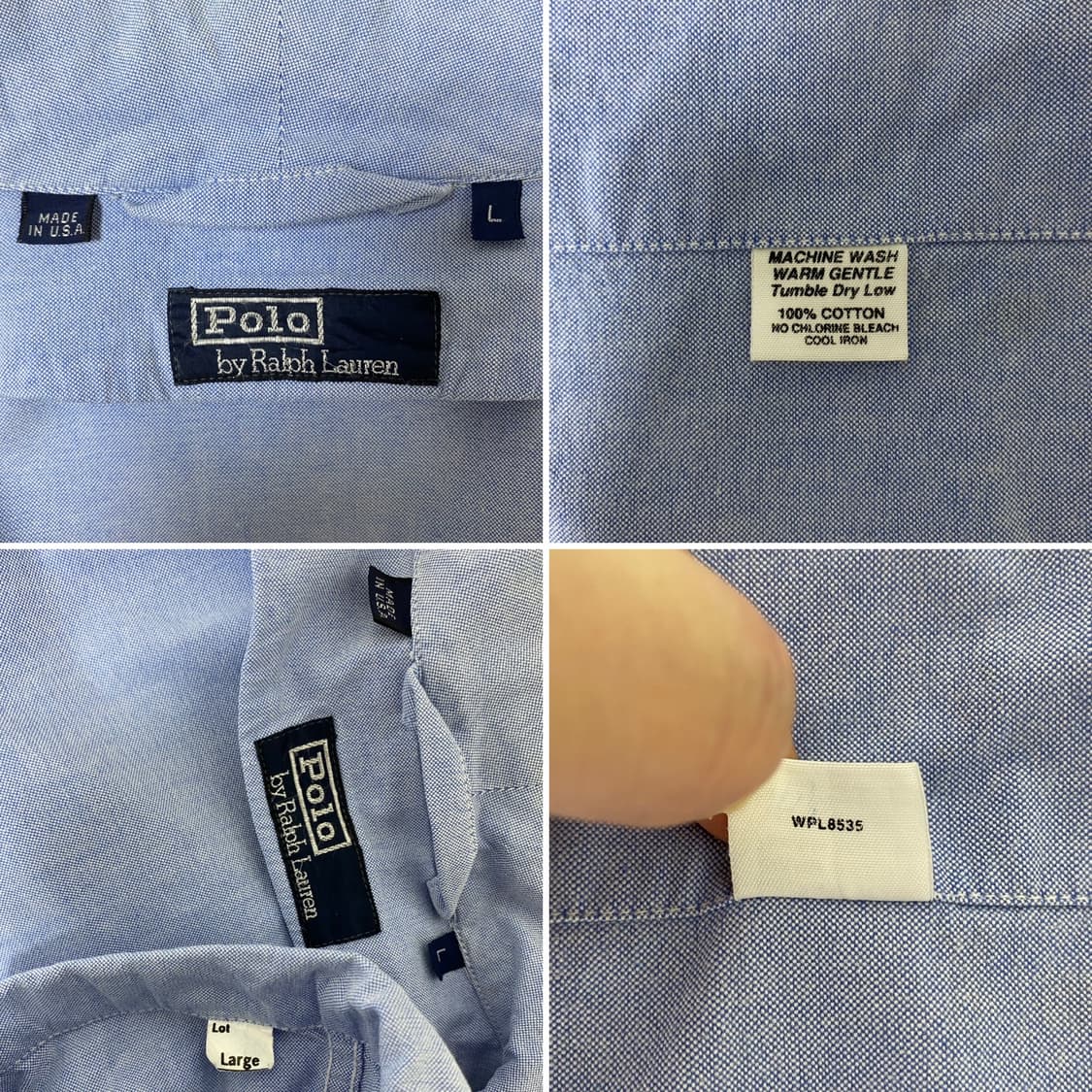 1992년 POLO SITDOWN BEAR SHIRT COAT OG 상품이미지9