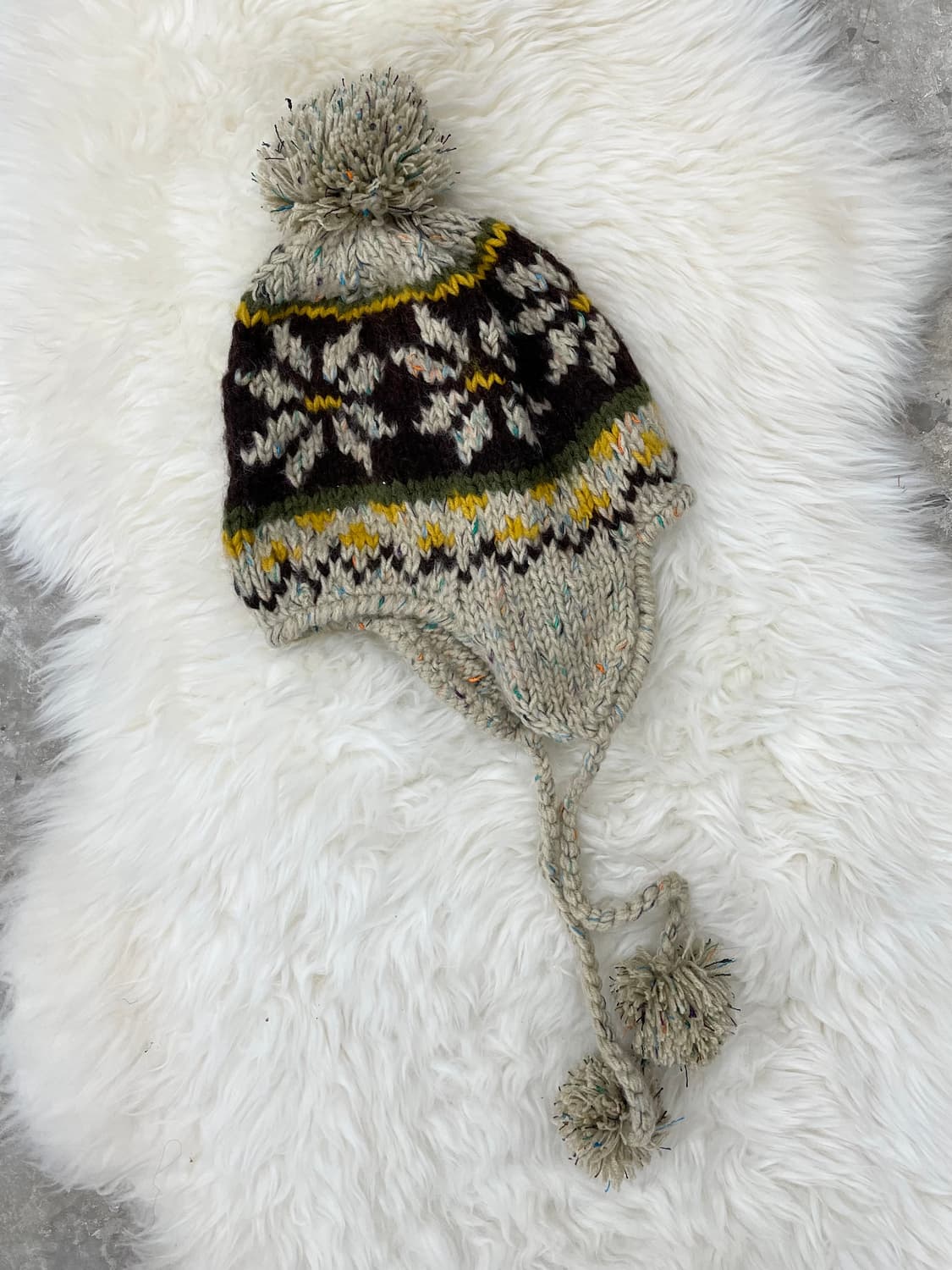 브라운 모리 노르딕 이어머프 비니 상품이미지1