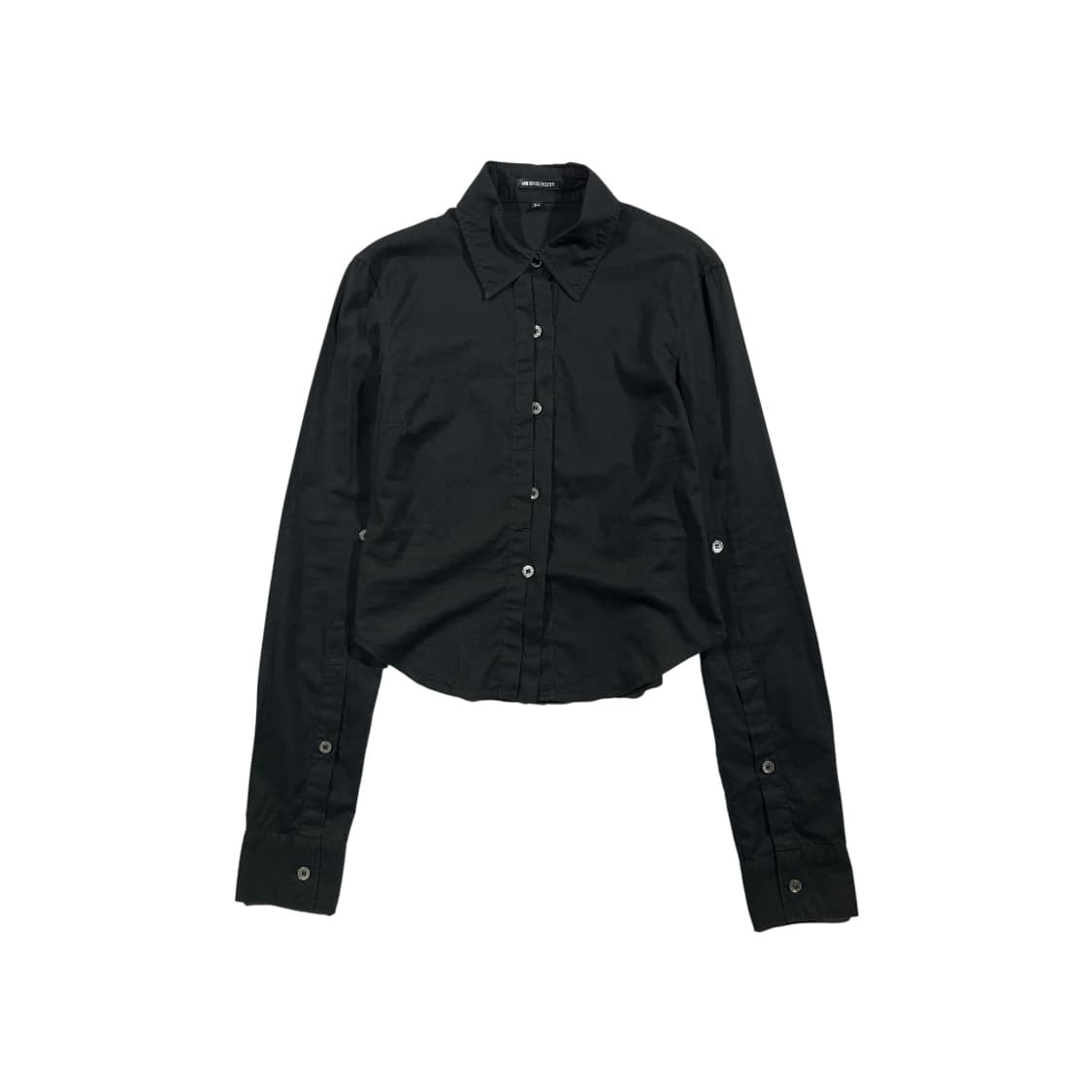 [Ann Demeulemeester] 앤 드뮐미스터 하프 버튼 셔츠 상품이미지1