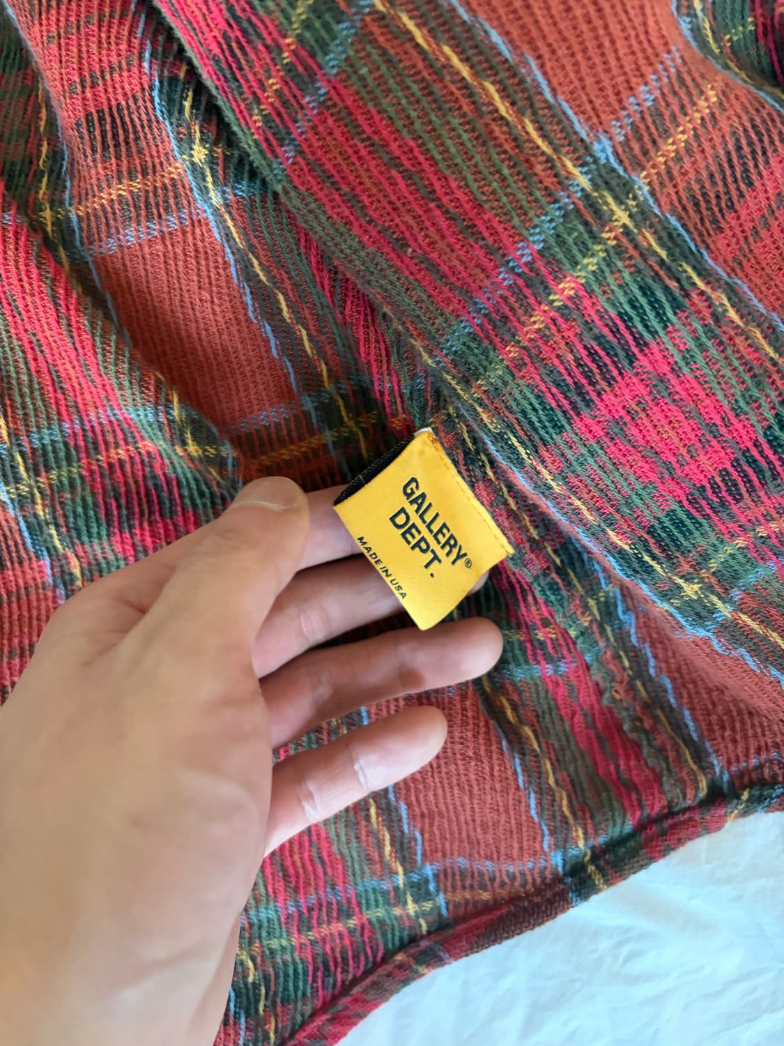 Gallery Dept. 겔러리 디파트먼트 말리 플란넬 셔츠 상품이미지5