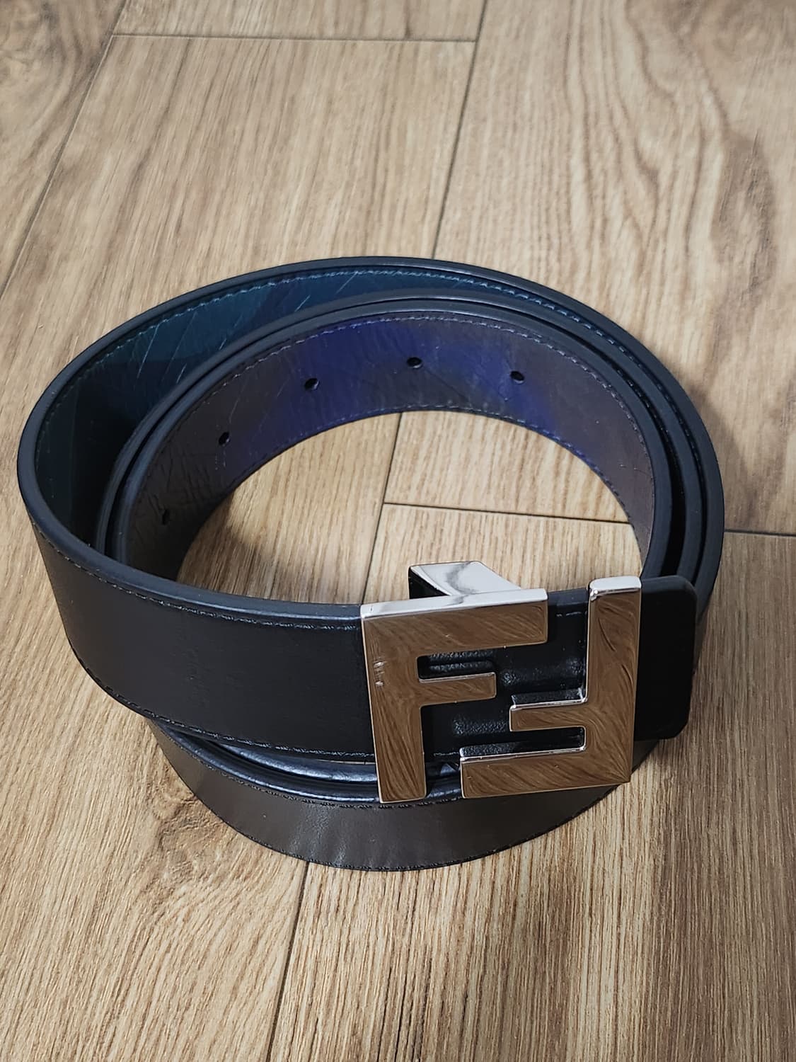 펜디 리버시블 레더 벨트 블랙 상품이미지1