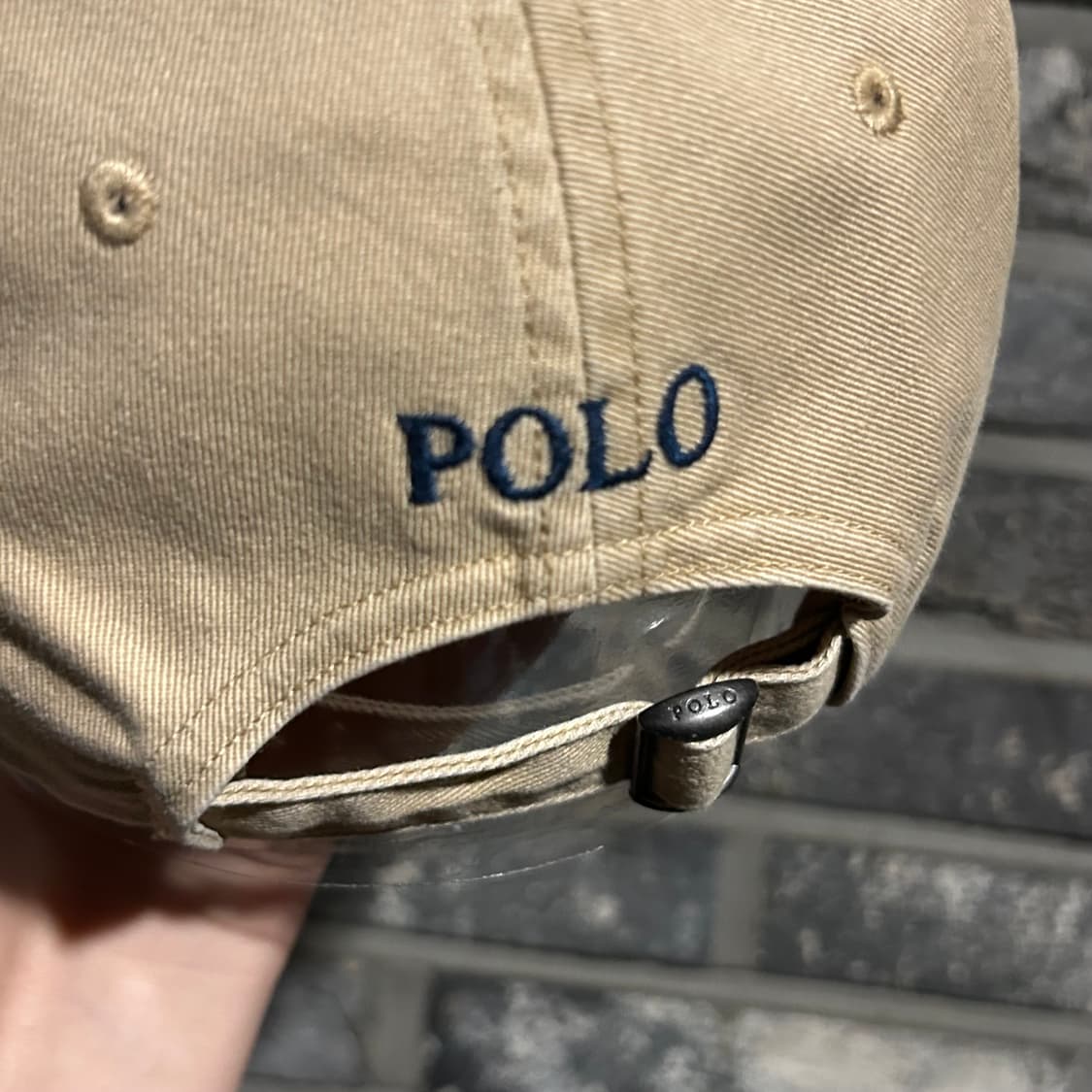 폴로 랄프로렌 아이코닉 치노 볼캡 모자 탄 베이지 상품이미지5