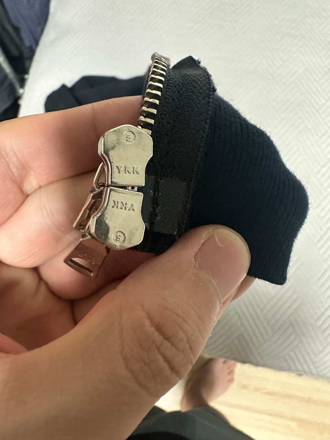 베이프 샤크후드집업 반카모 블랙 상품이미지7