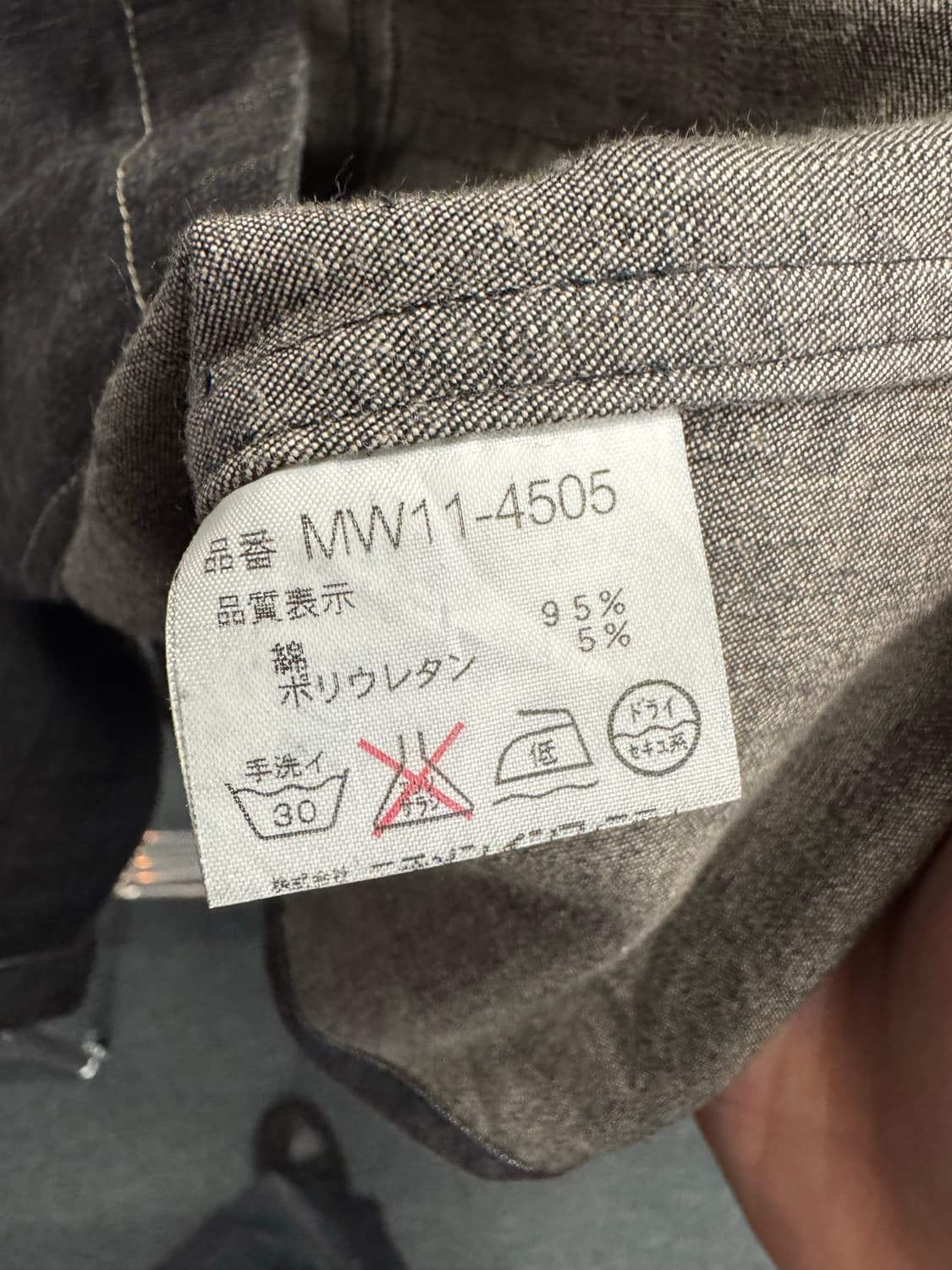 맥그리거 빈티지 여성 흑청 데님 자켓 상품이미지4