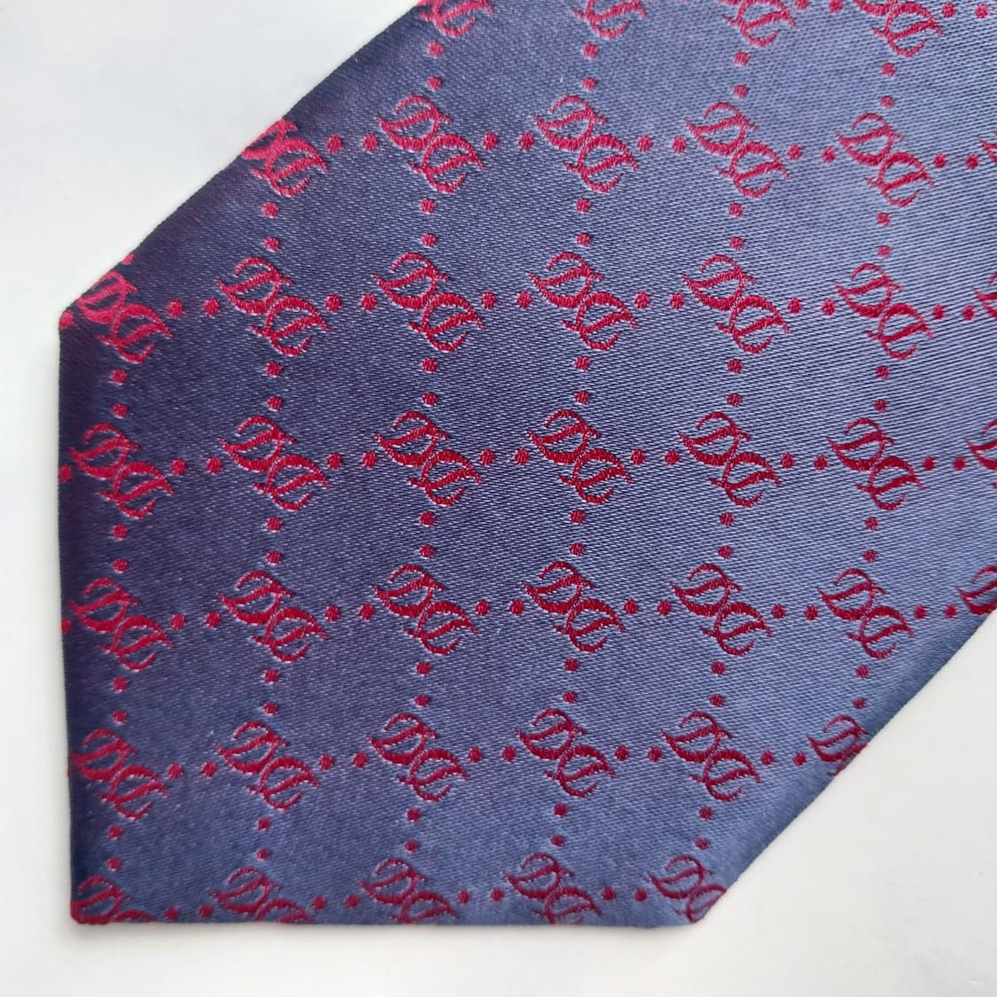 에스.티. 듀퐁 실크 로고 패턴 넥타이 8.4cm A+등급 K2336
 상품이미지6