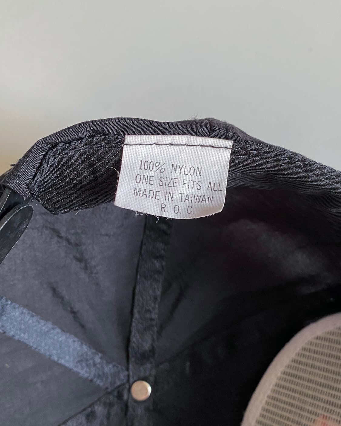 RENO 블랙 빈티지 트러커 캡 상품이미지9