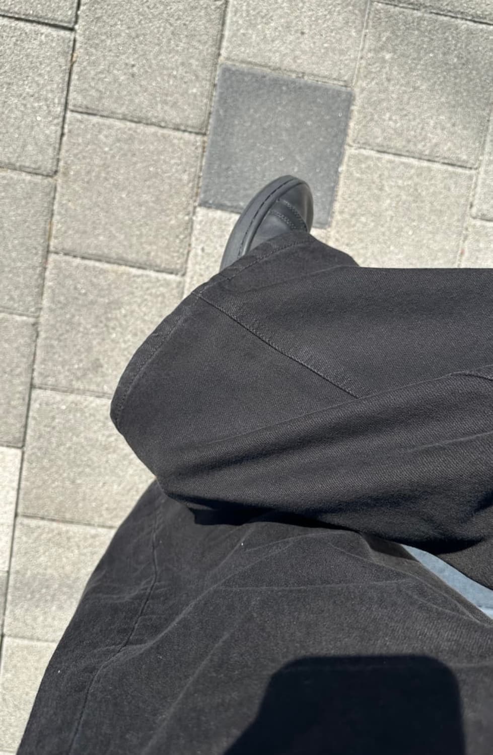 해칭룸 와이드 커브드 진 블랙 5 상품이미지2