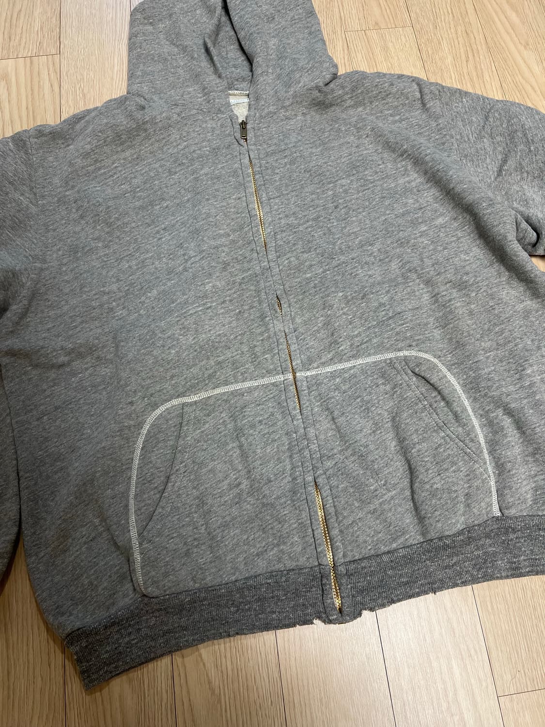 (새상품) A.PRESSE Vintage Light Weight Zip 상품이미지3
