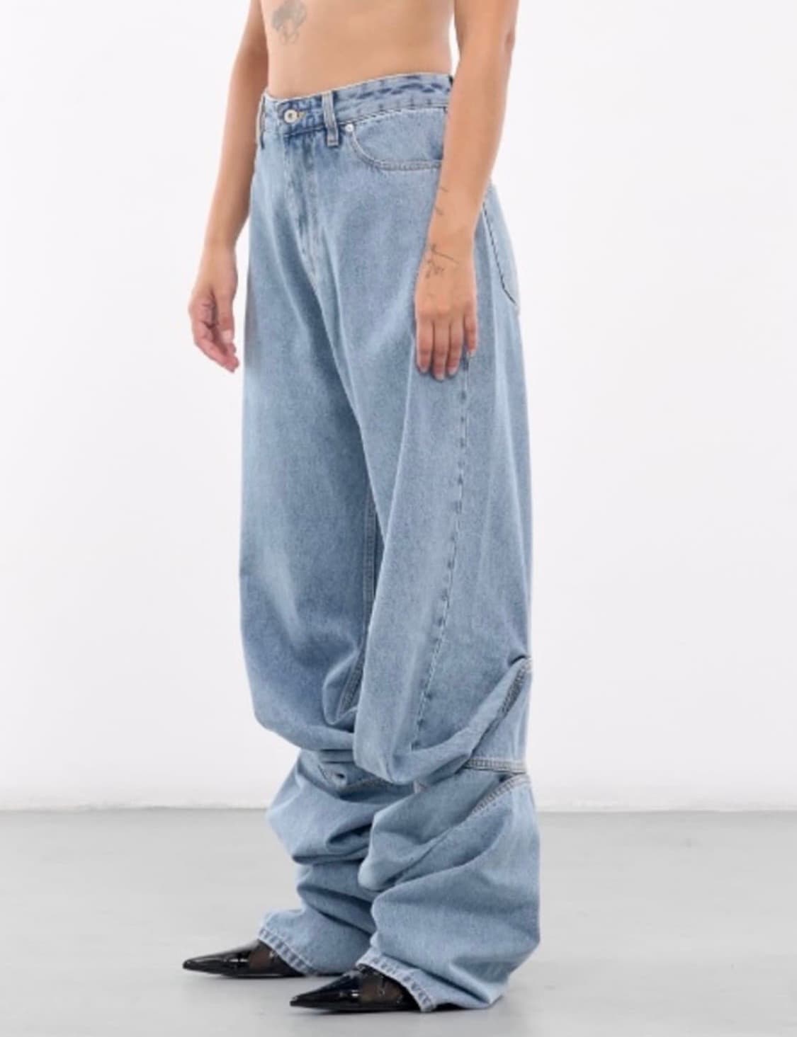 Y-Project Evergreen Draped Cuff Jeans 상품이미지2