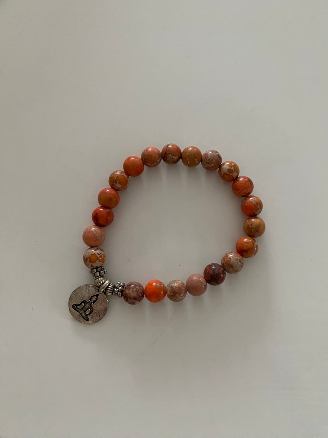 오렌지 원석 팔찌 요가 명상 상품이미지4