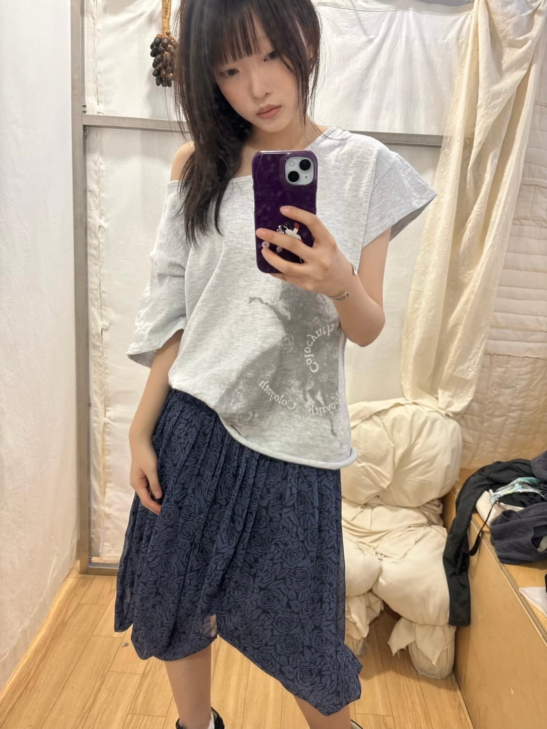 콜로신스 Beetle Unbalance T - Dark Khaki 상품이미지4