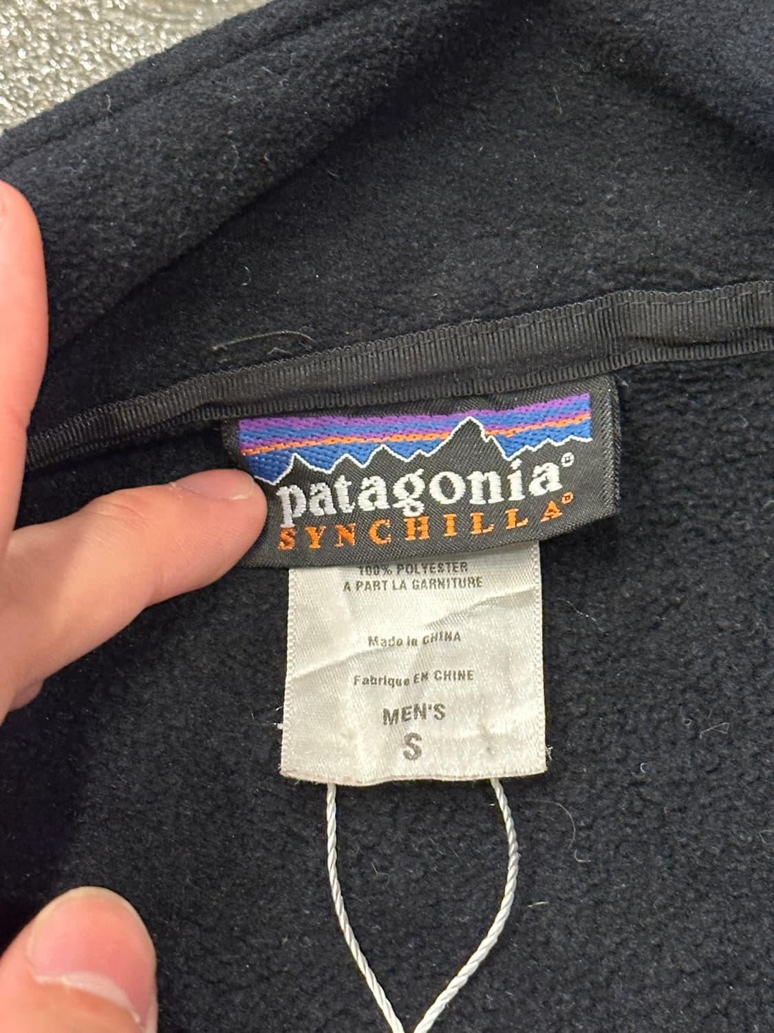 파타고니아 신칠라 Vectibix  집업 플리스 자켓 S 상품이미지4