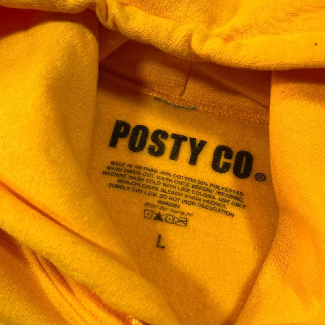 포스트 말론 POSTY CO 공식 후드티 상품이미지3