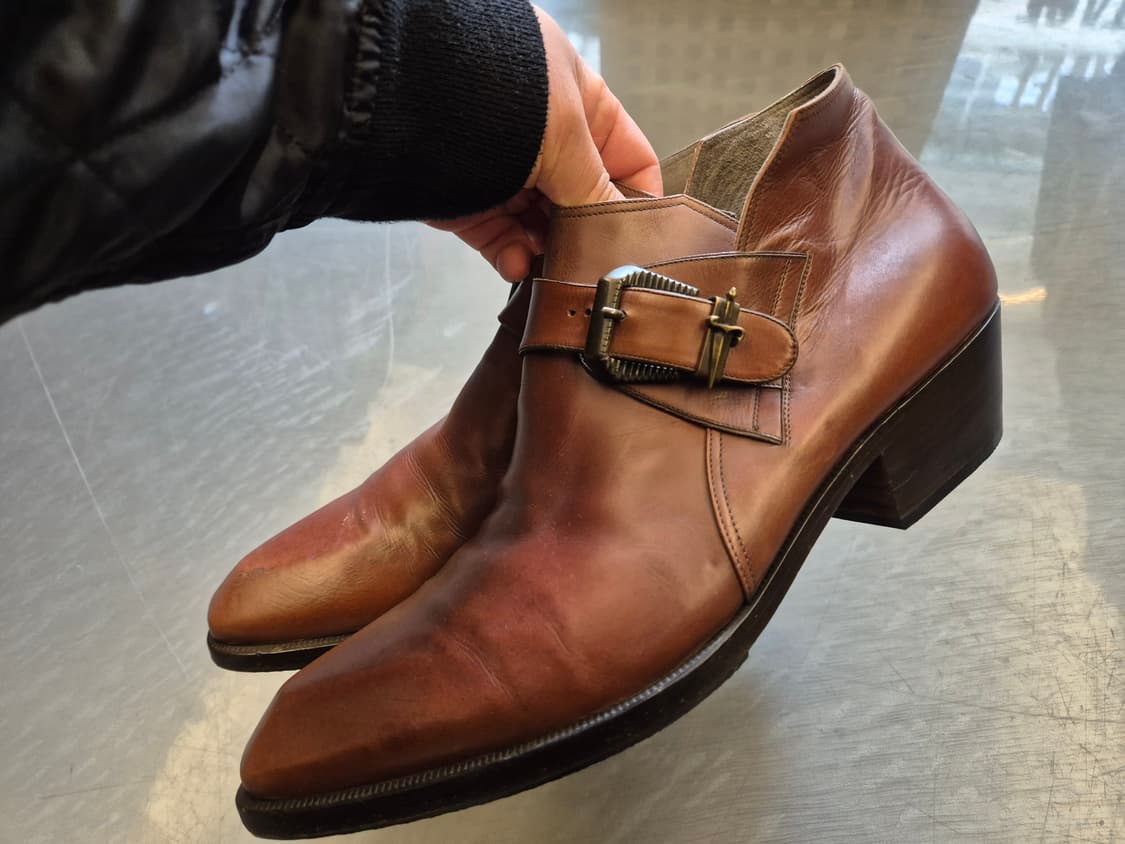 체사레 파지오티 버클 앵클 부츠 상품이미지3