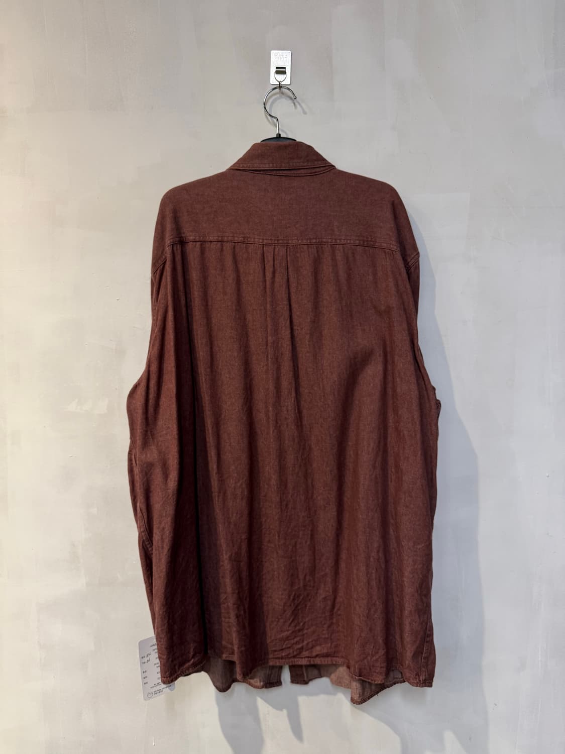 칼하트 레드브라운 긴팔셔츠 상품이미지4