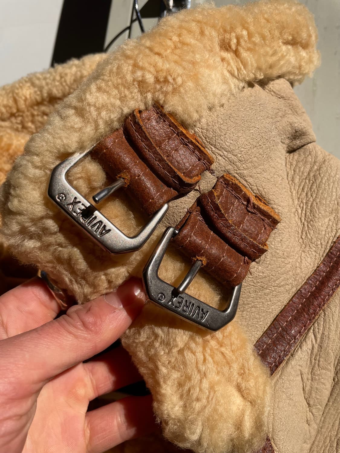 AVIREX US Flight Type B-3 Leather Jacket 상품이미지5