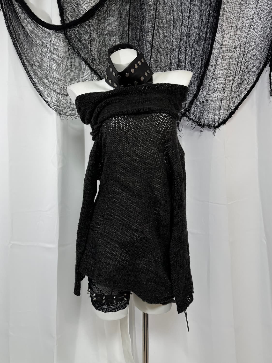 off shoulder knit 상품이미지2