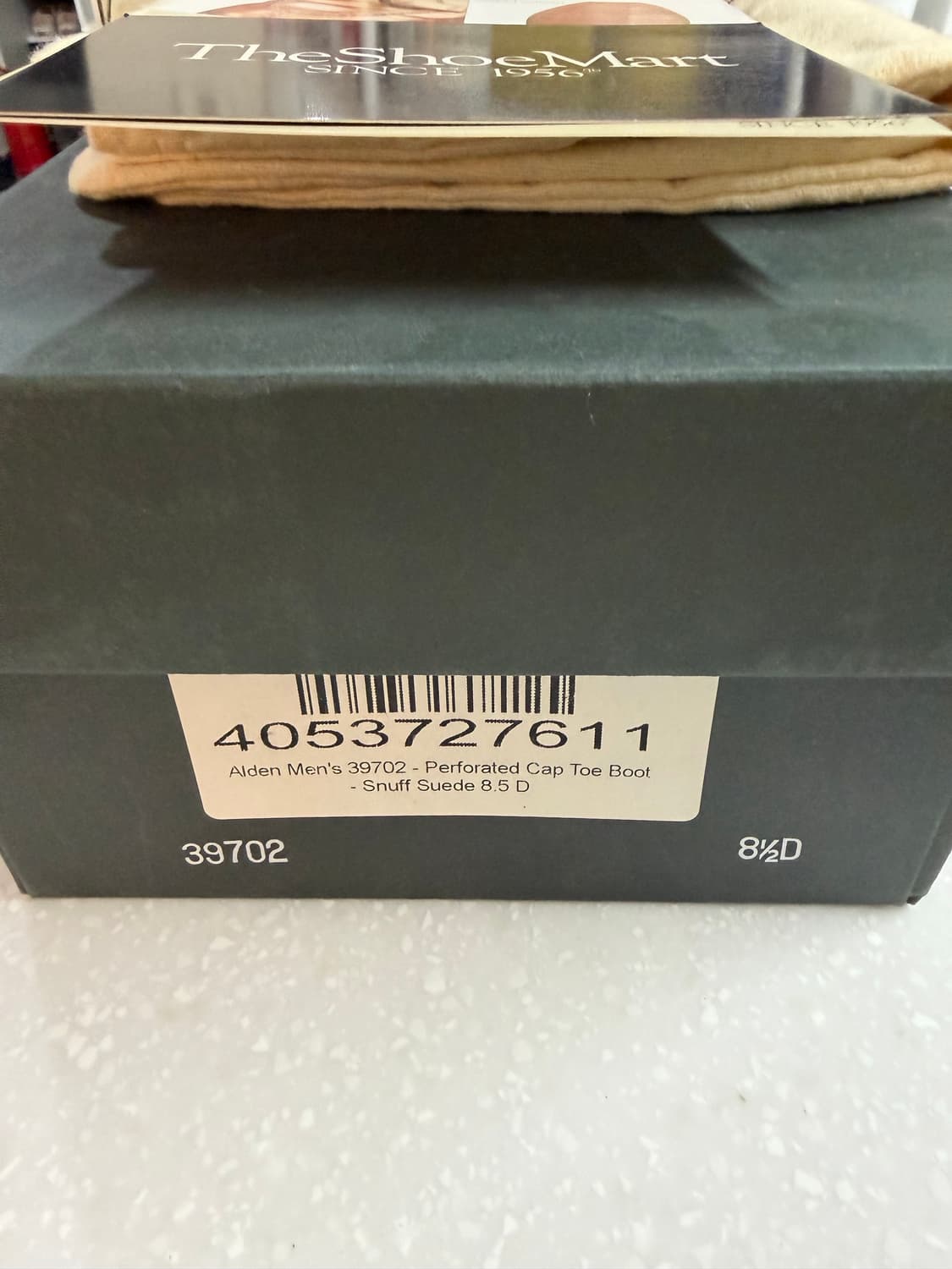 알든 39702 스너프스웨이드 캡토 부츠 8.5D 상품이미지7