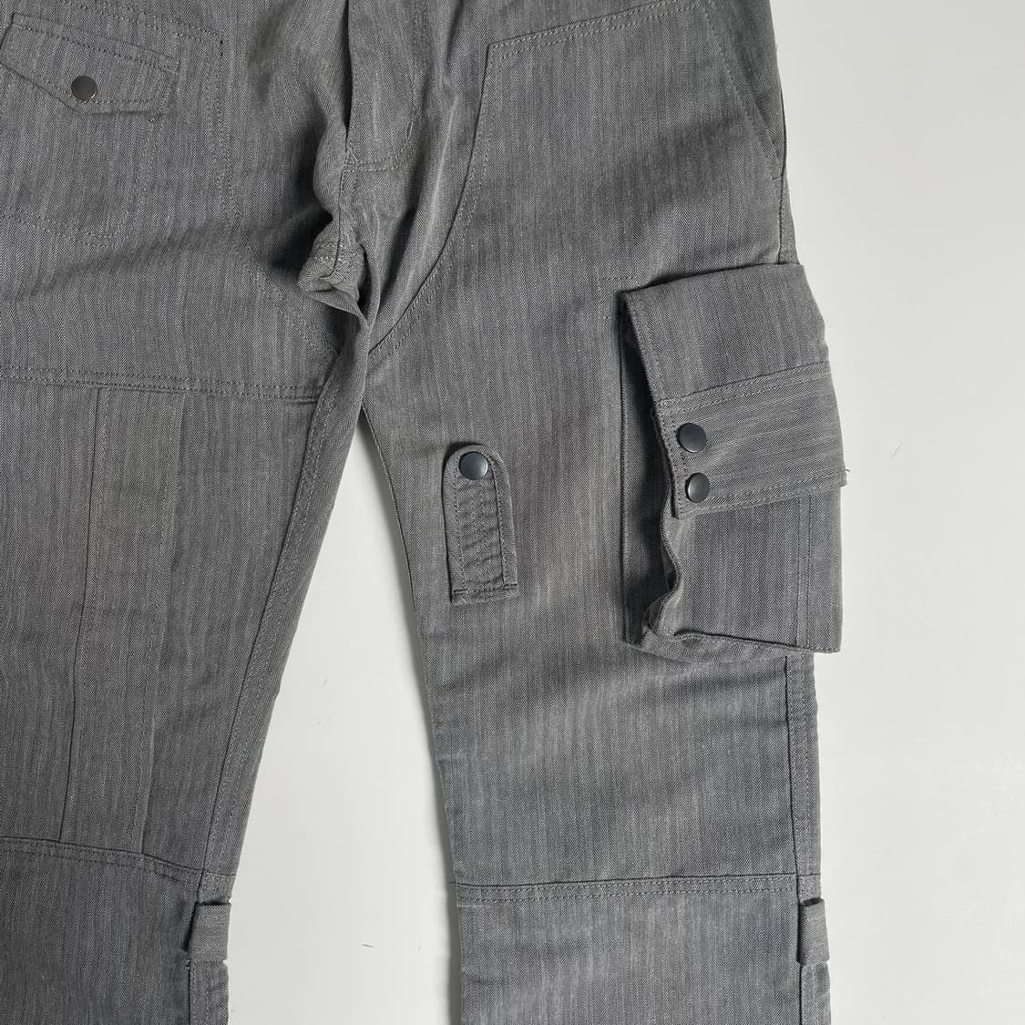 Tete homme 헤링본 카고 포켓 팬츠 상품이미지5
