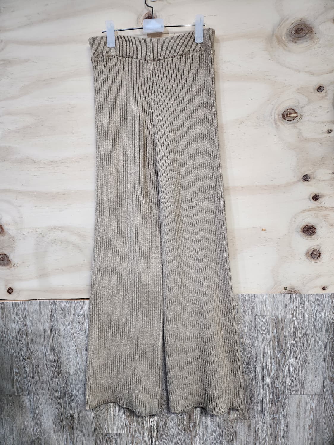 517) 여성 후디골지 니트 셋업 상품이미지4