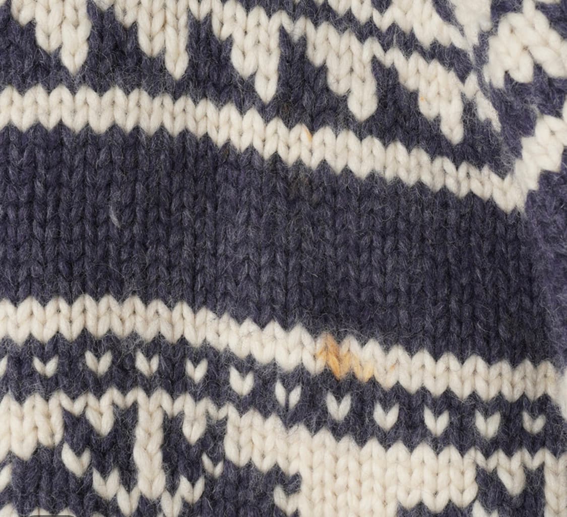 카나타 헤비울 코위찬 핸드니트 집업 스웨터 XL 상품이미지10